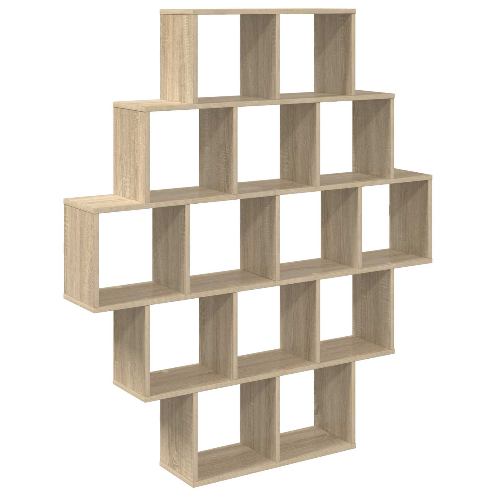 Sieninė lentyna Sonoma ąžuolas 120 x 20 x 136 cm