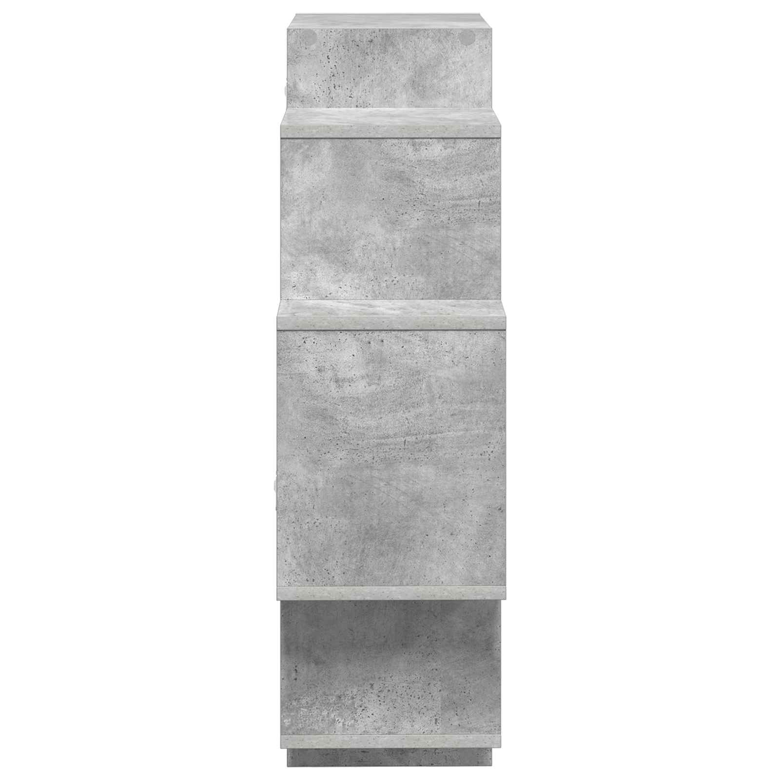 Sieninė lentyna Betono pilka 90 x 25 x 90 cm Apdirbta mediena