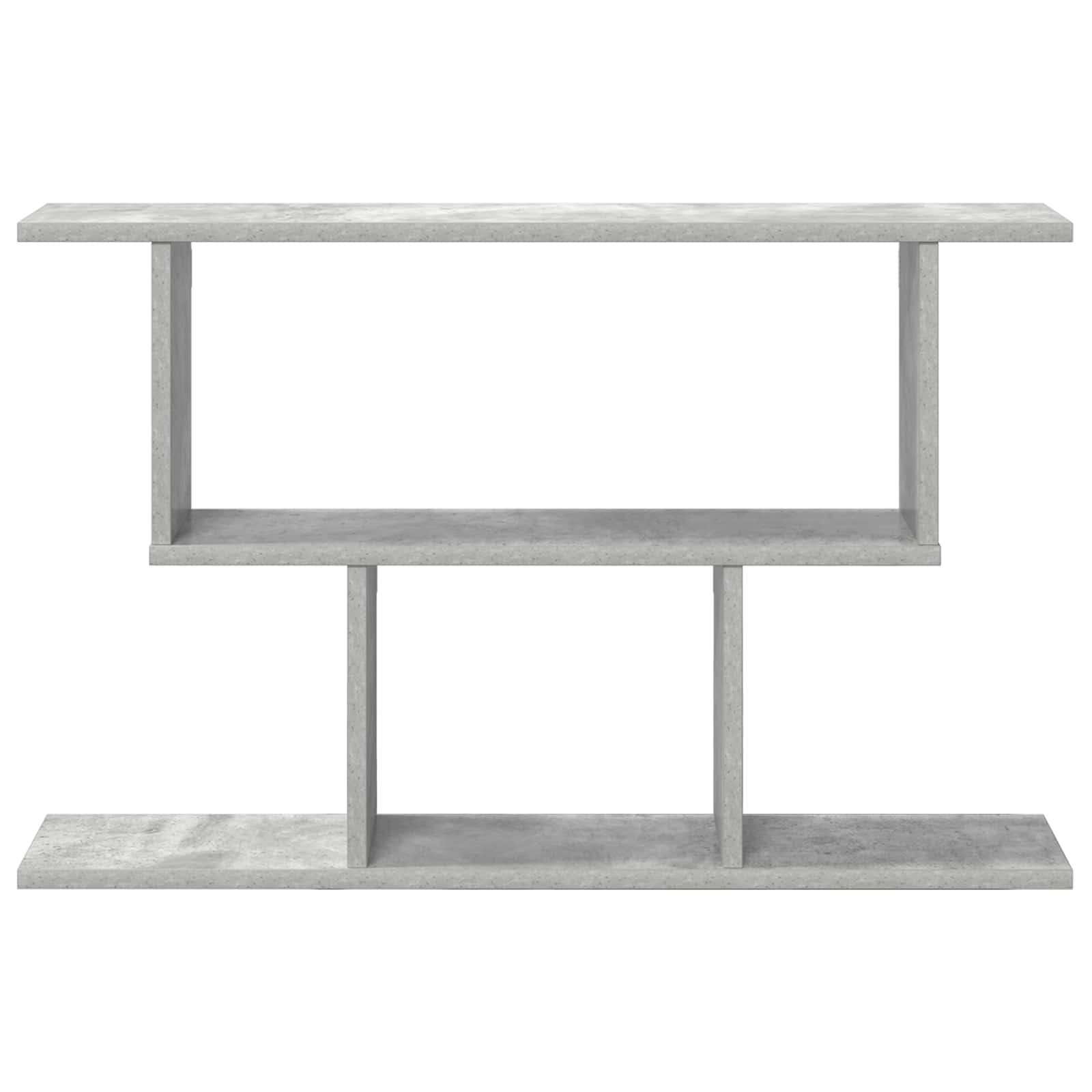 Sieninė lentyna Betono pilka 80 x 15 x 50,5 cm Apdirbta mediena