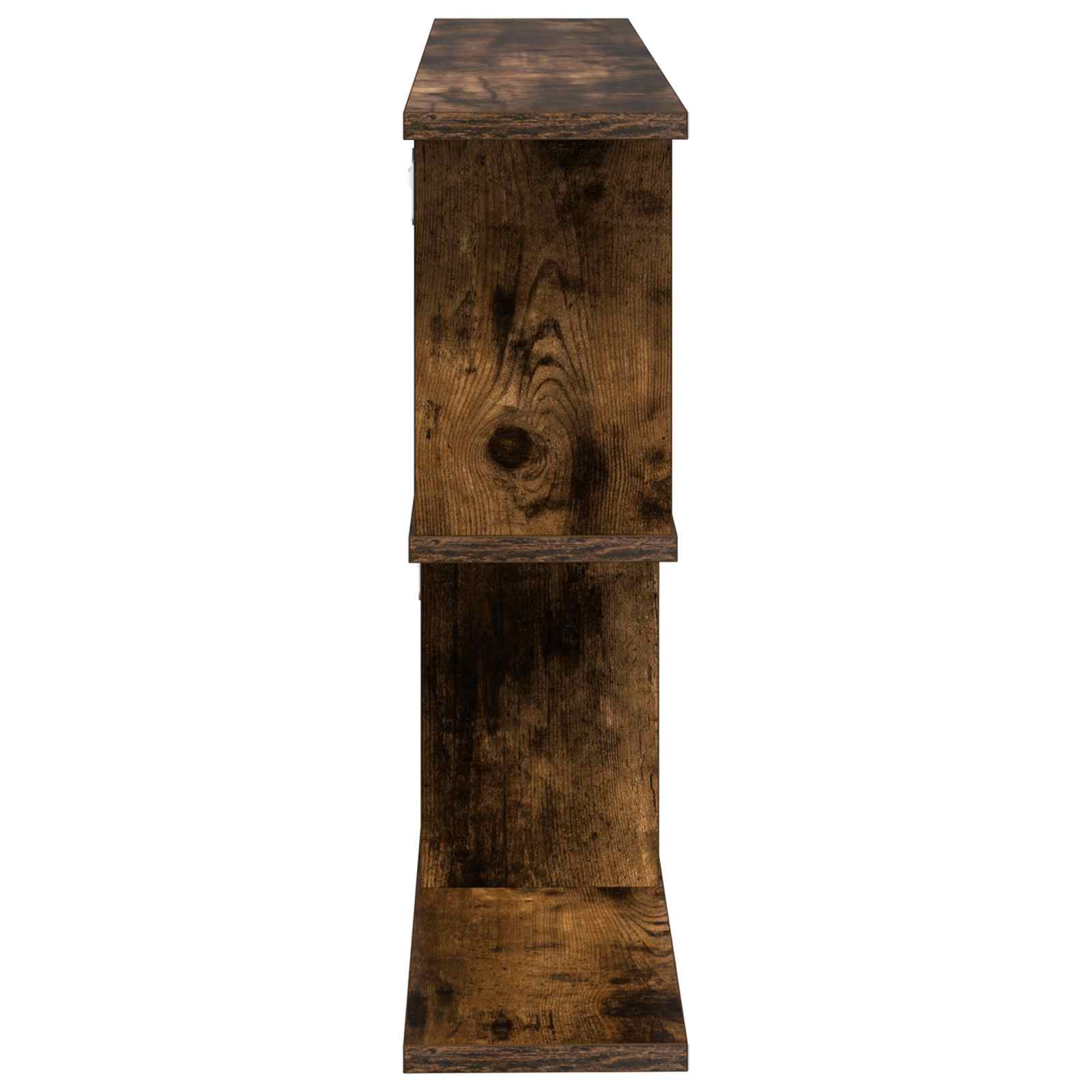 Sieninė lentyna Dūminio ąžuolo 80 x 15 x 50,5 cm