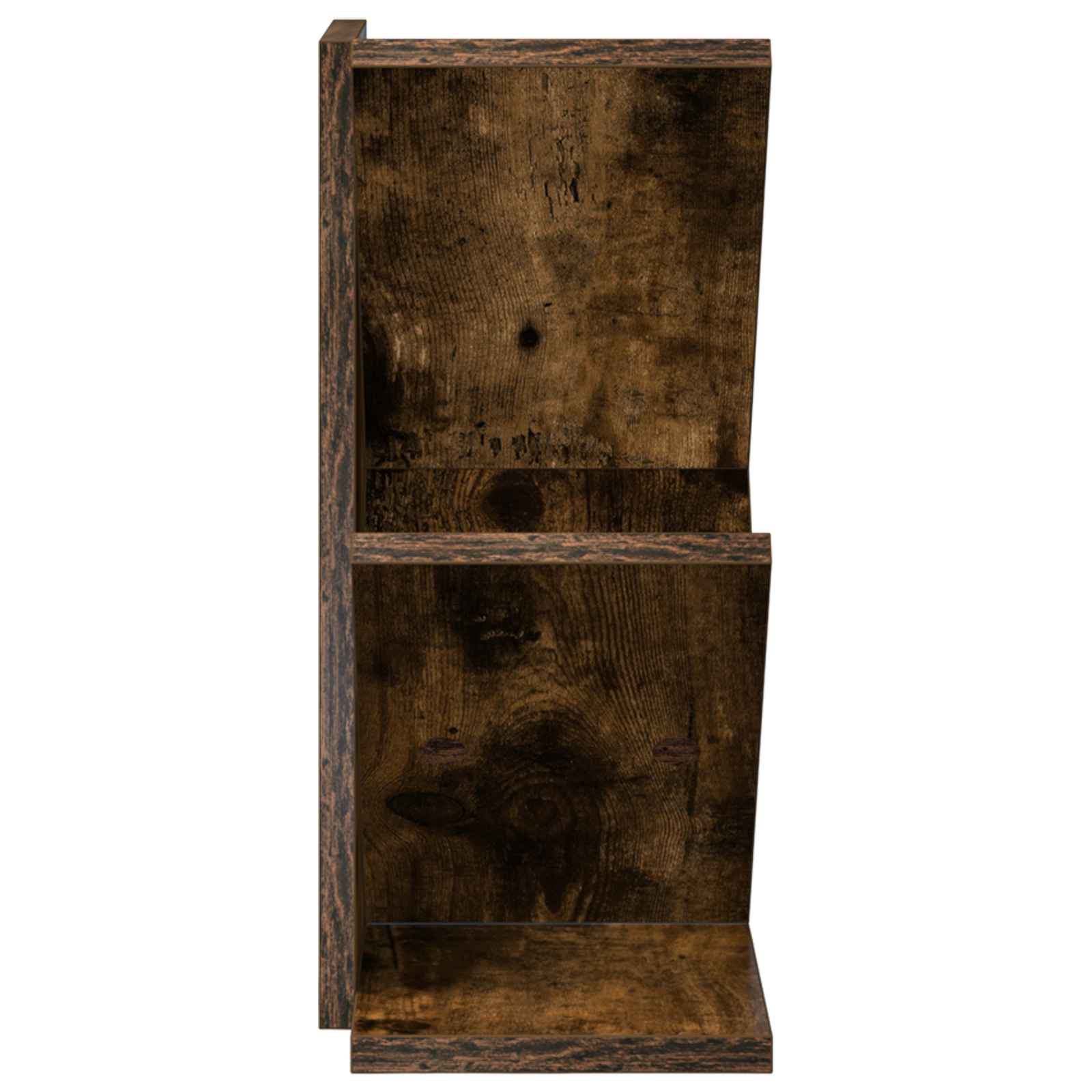 Medinė knygų lentyna 3 aukštų 30 x 18 x 40 cm Apdirbta mediena