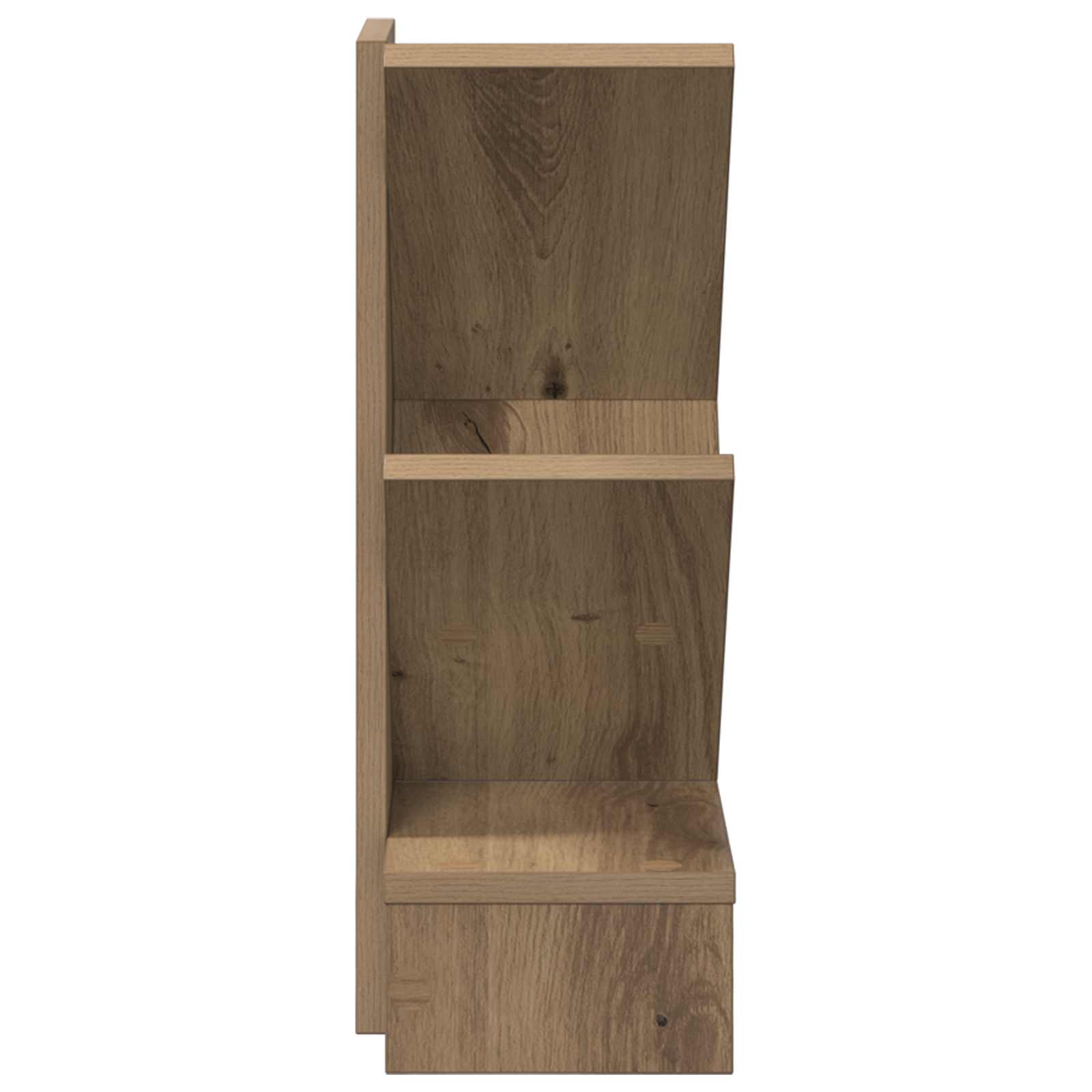 Medinė knygų lentyna 3 aukštų 30 x 18 x 48 cm Apdirbta mediena