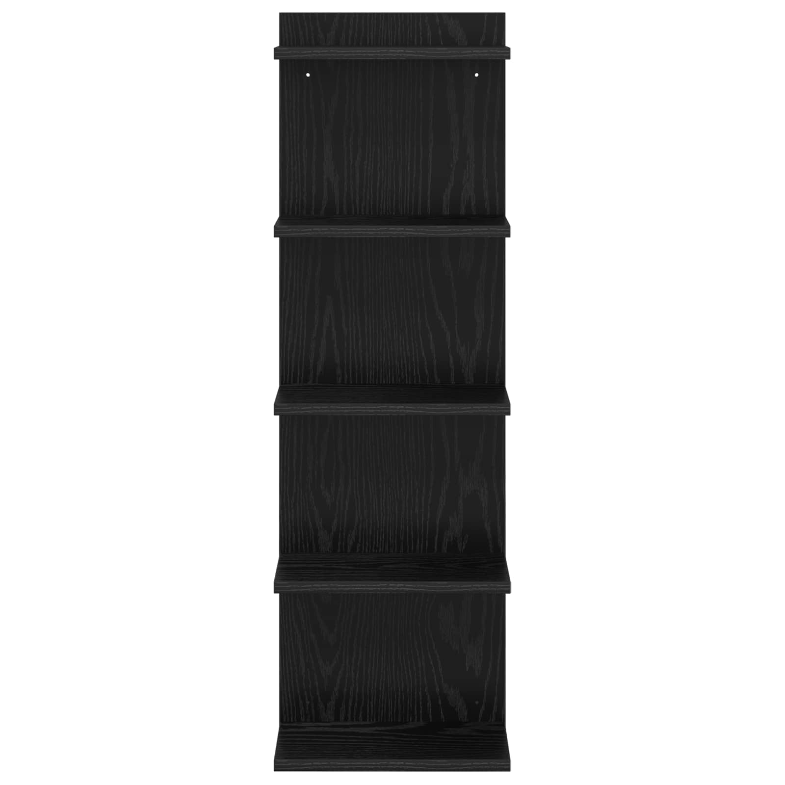 Sieninė lentyna 2 pcs Juodojo ąžuolo 30 x 15 x 100 cm