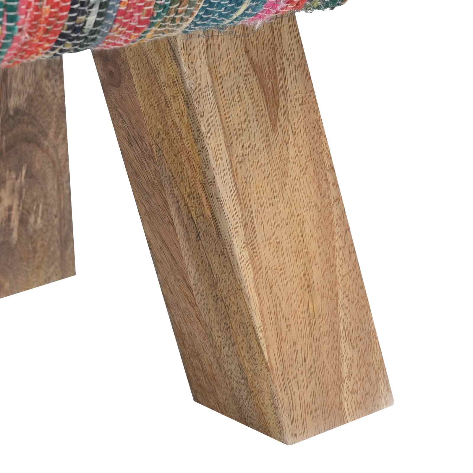 suoliukas 110 x 30 x 45 cm Tikra oda Įvairiaspalvis