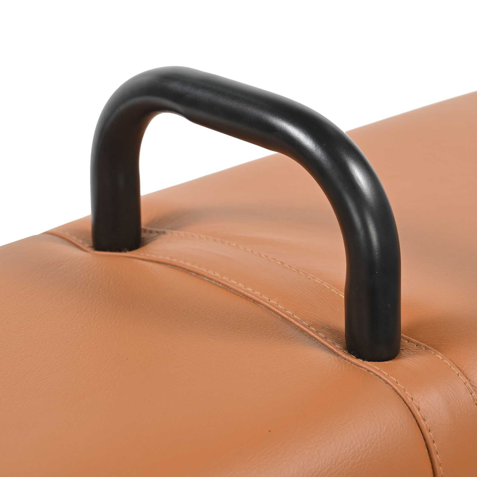 suoliukas Ruda 110 x 30 x 45 cm Tikra oda