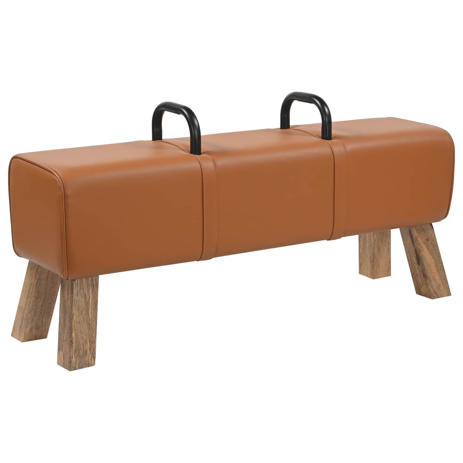 suoliukas Ruda 110 x 30 x 45 cm Tikra oda