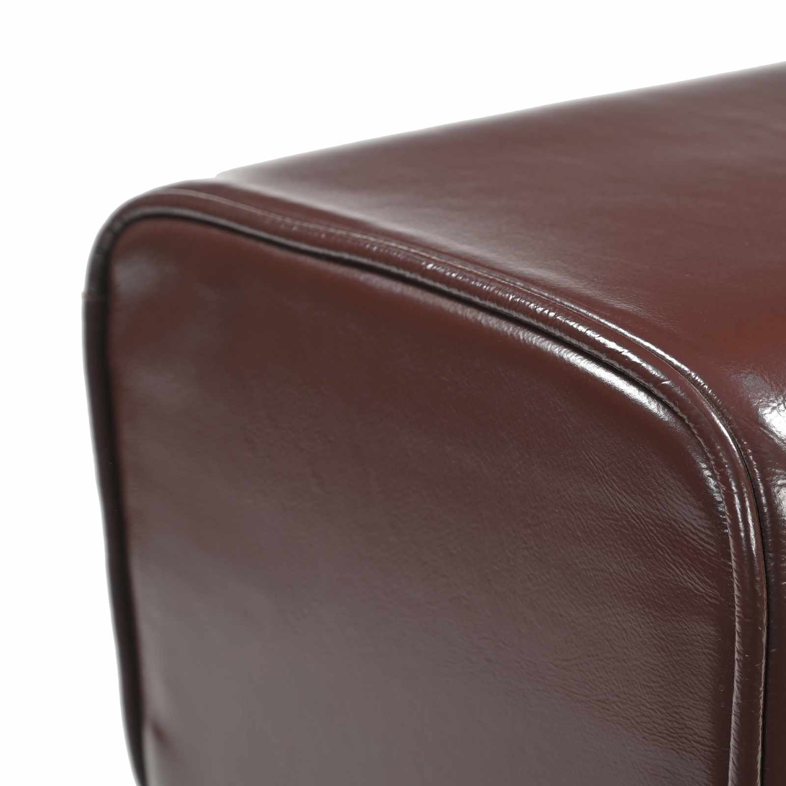 suoliukas Tamsiai rudas 110 x 30 x 45 cm Tikra oda