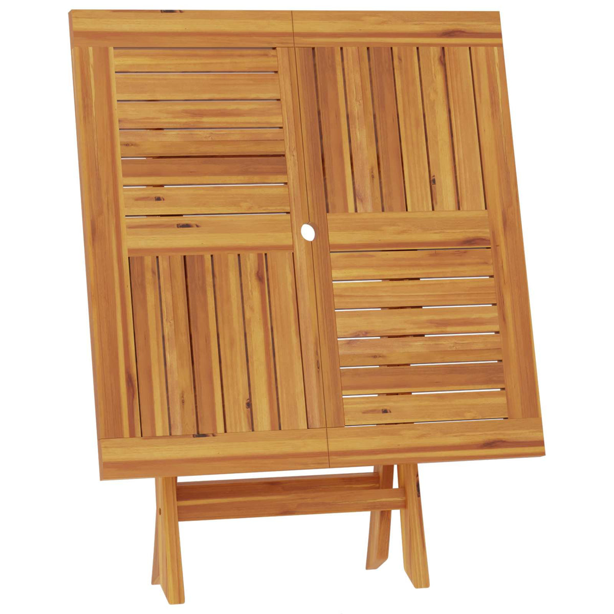 Sulankstomas sodo stalas Natūrali 90 x 90 x 75 cm