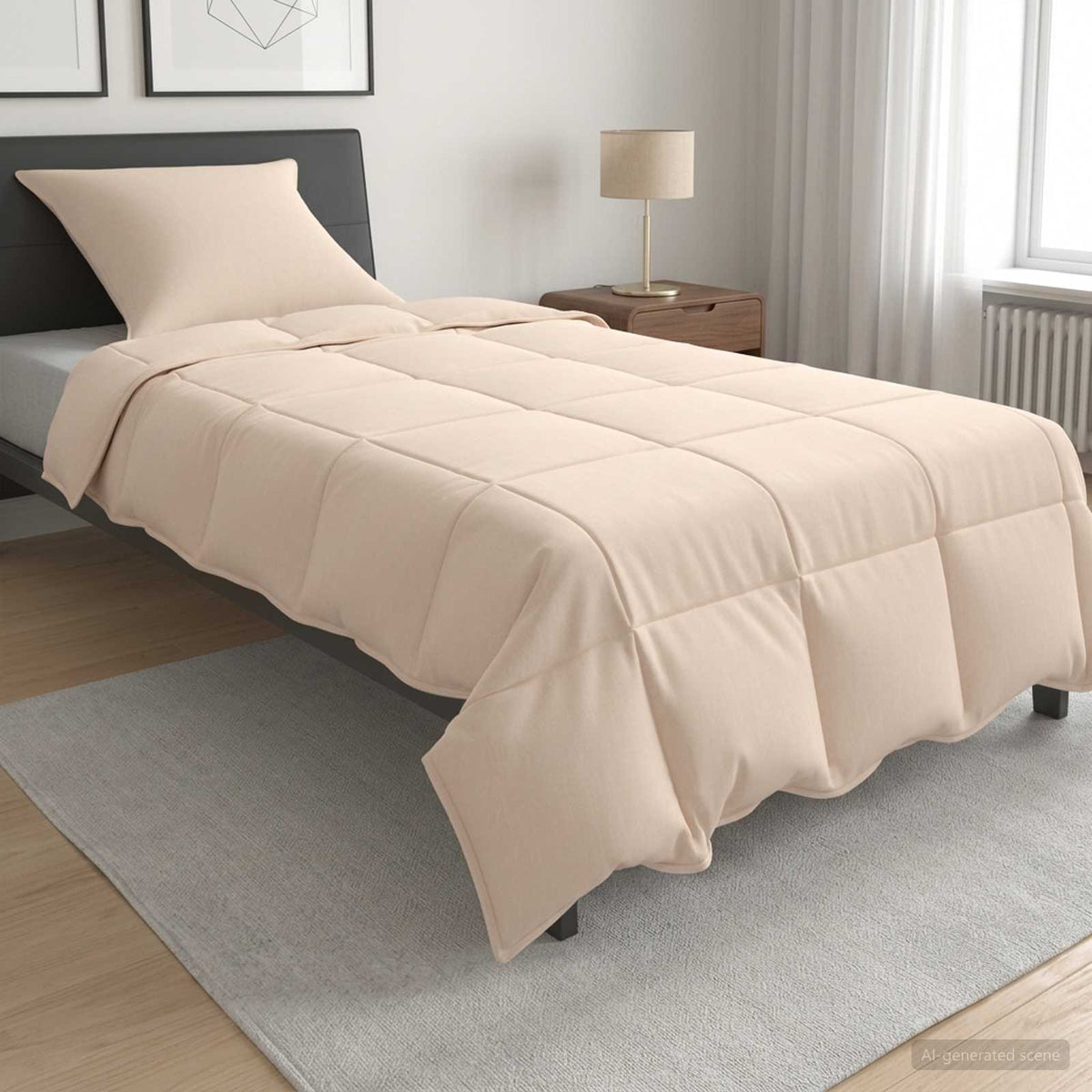 Antklodžių rinkinys 2 vnt. 137 x 200 cm Žiema 350 g/m² antklodė