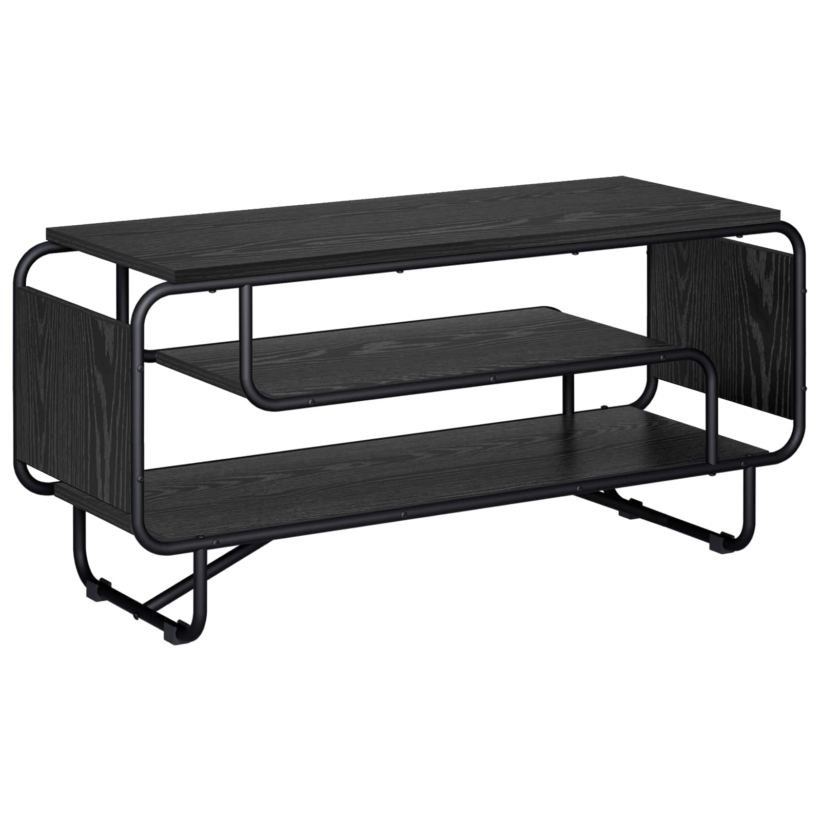 Televizoriaus stovas 98 x 36 x 45 cm Juodojo ąžuolo