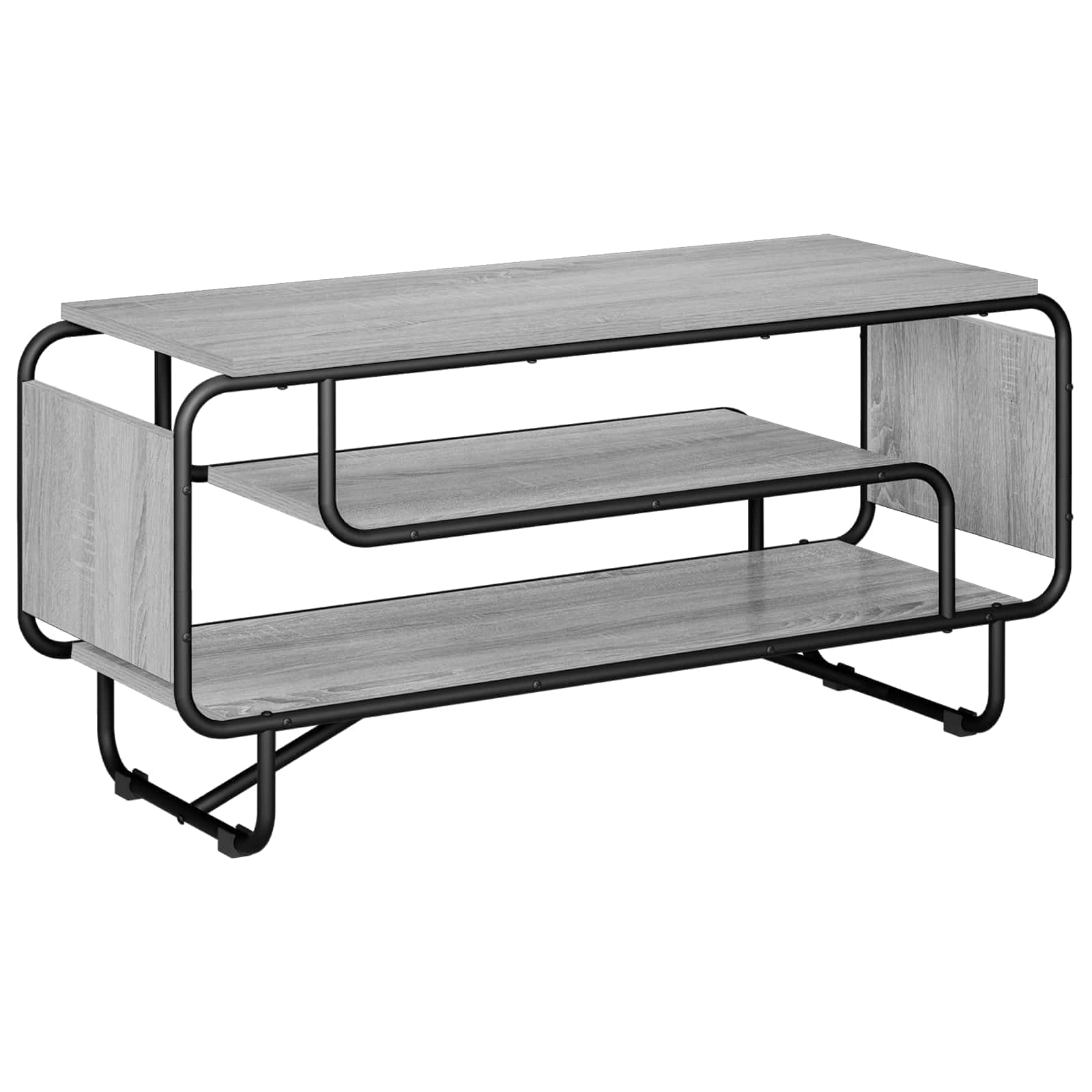 Televizoriaus stovas 98 x 36 x 45 cm Pilka Sonoma