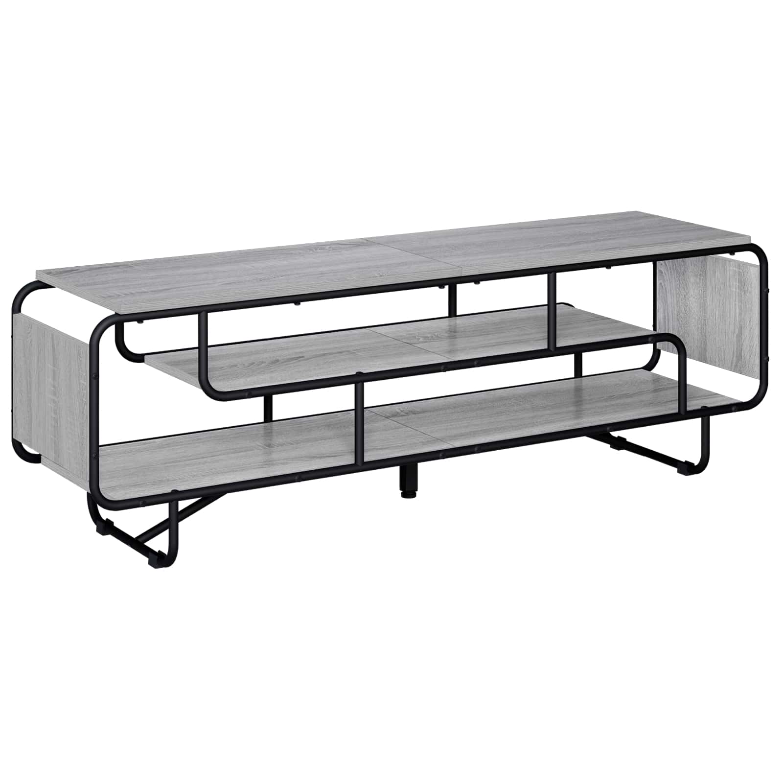 Televizoriaus stovas 140 x 36 x 45 cm Pilka Sonoma