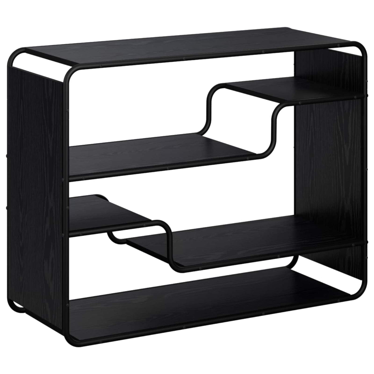 Komoda Juodojo ąžuolo 98 x 37.5 x 75.5 cm Apdorota mediena