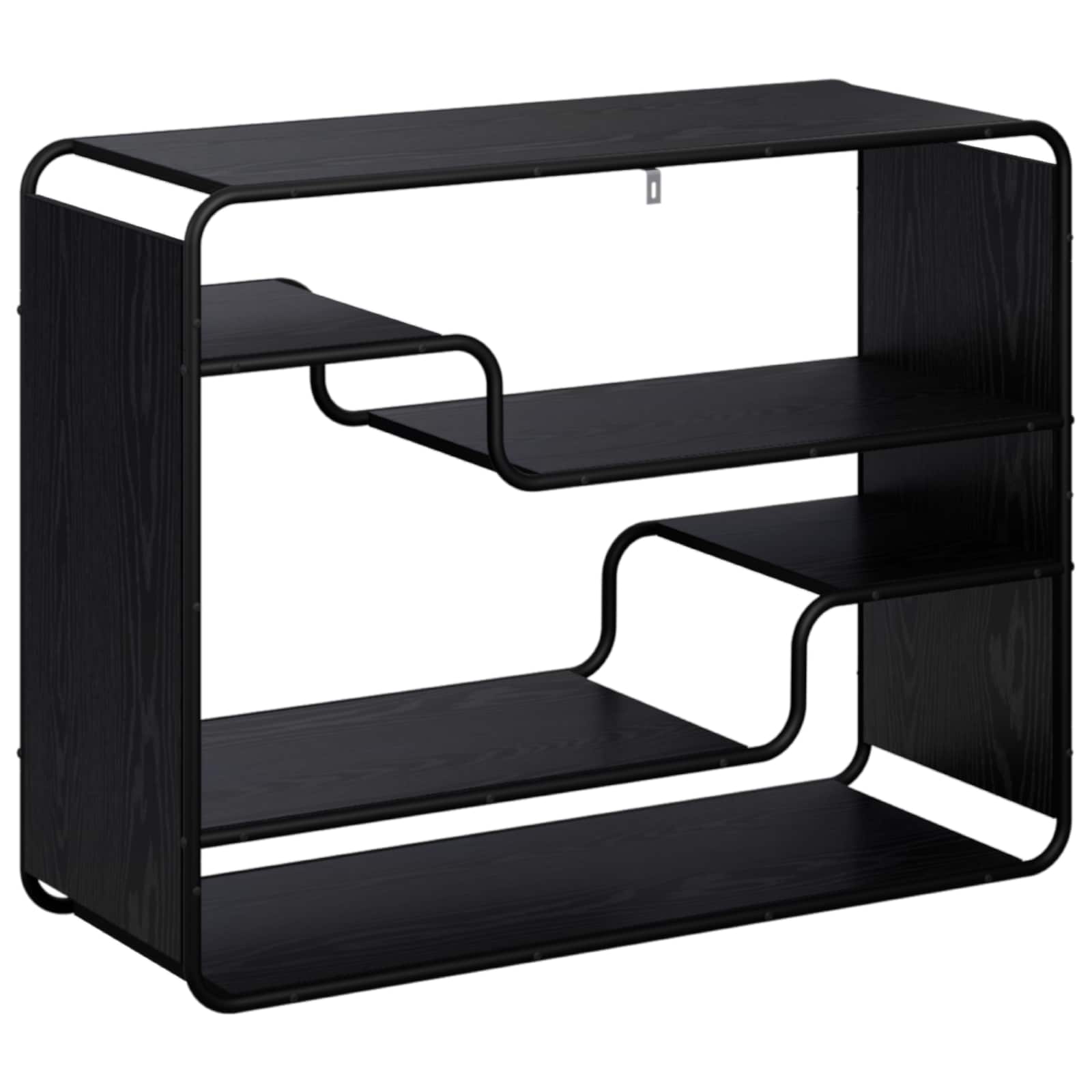 Komoda Juodojo ąžuolo 98 x 37.5 x 75.5 cm Apdorota mediena