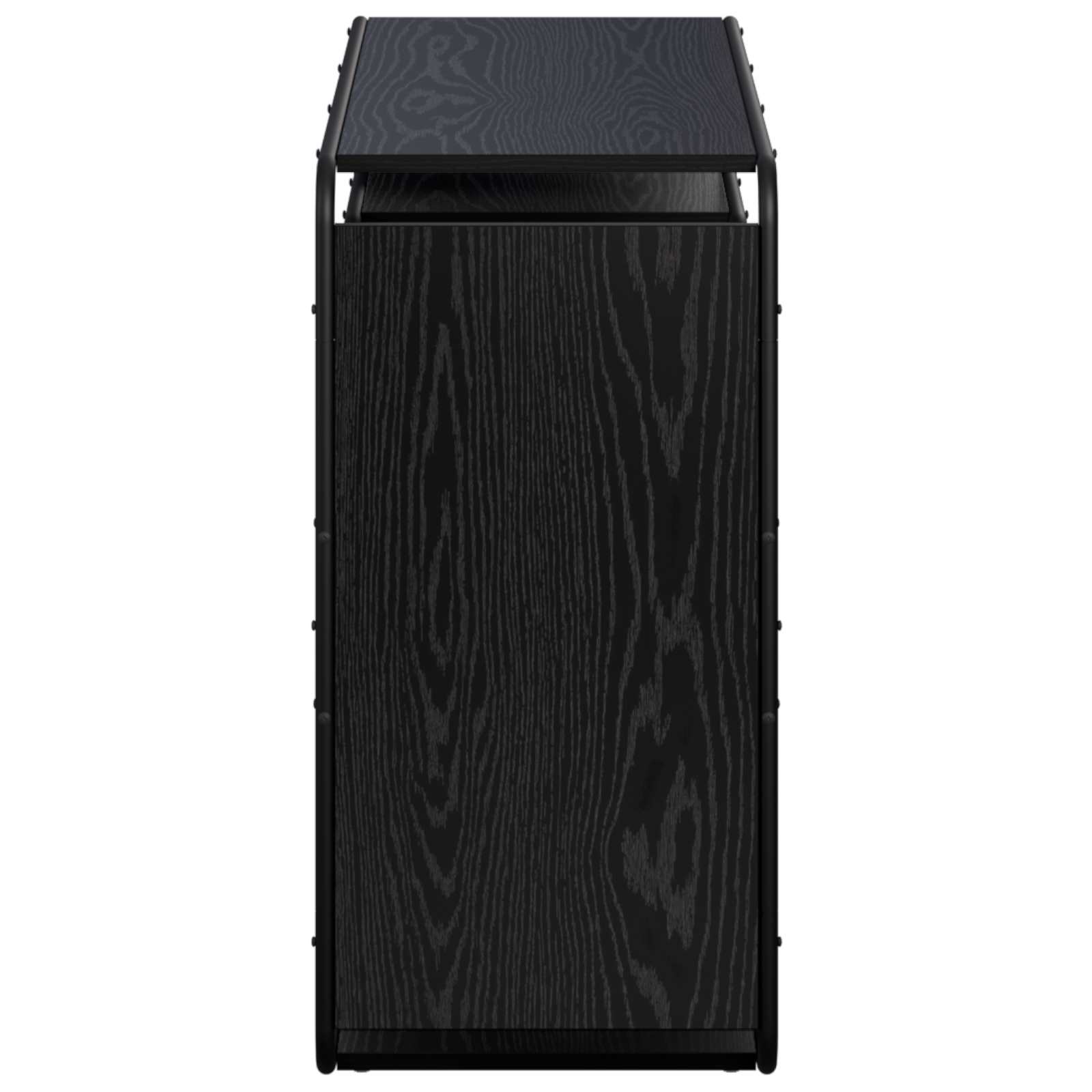 Komoda Juodojo ąžuolo 98 x 37.5 x 75.5 cm Apdorota mediena