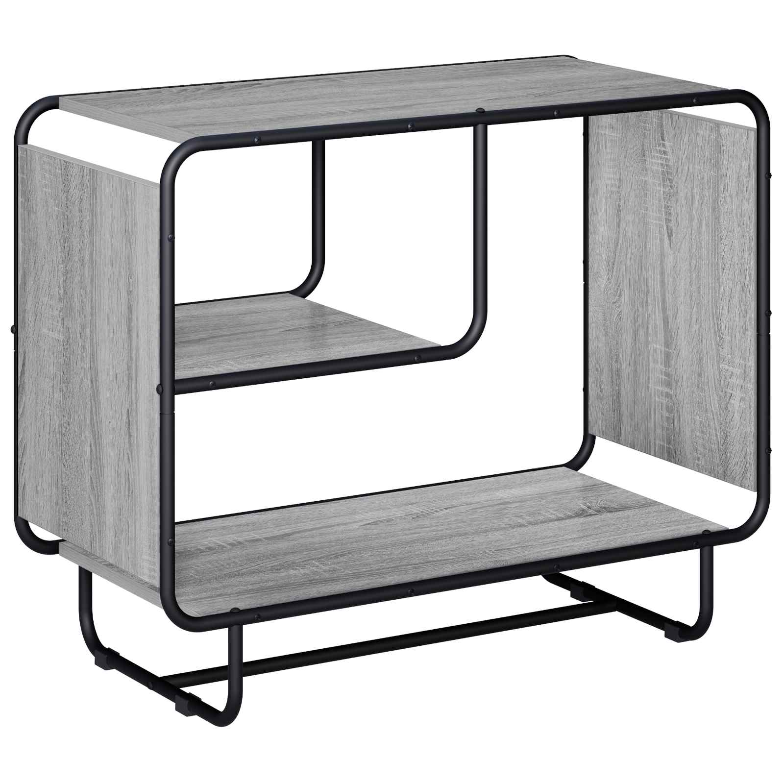 Komoda Pilka Sonoma 80 x 37,5 x 64,5 cm Apdorota mediena