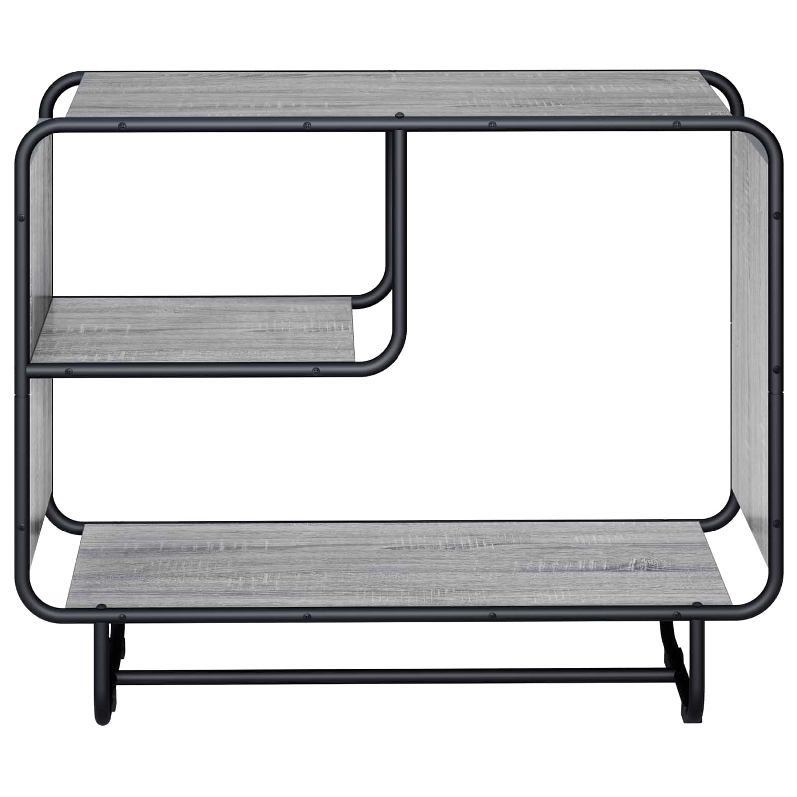 Komoda Pilka Sonoma 80 x 37,5 x 64,5 cm Apdorota mediena