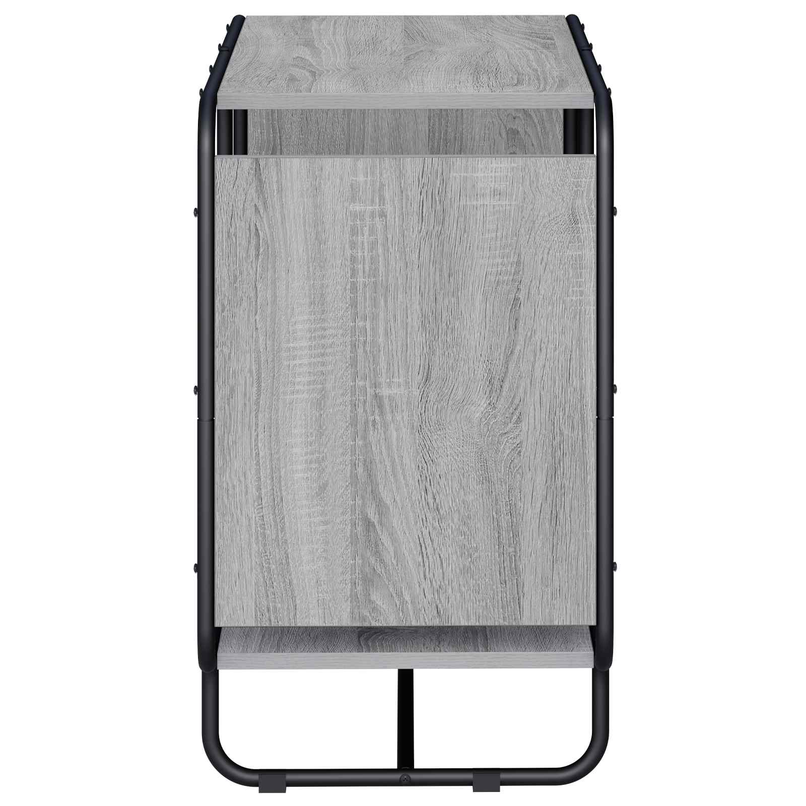 Komoda Pilka Sonoma 80 x 37,5 x 64,5 cm Apdorota mediena