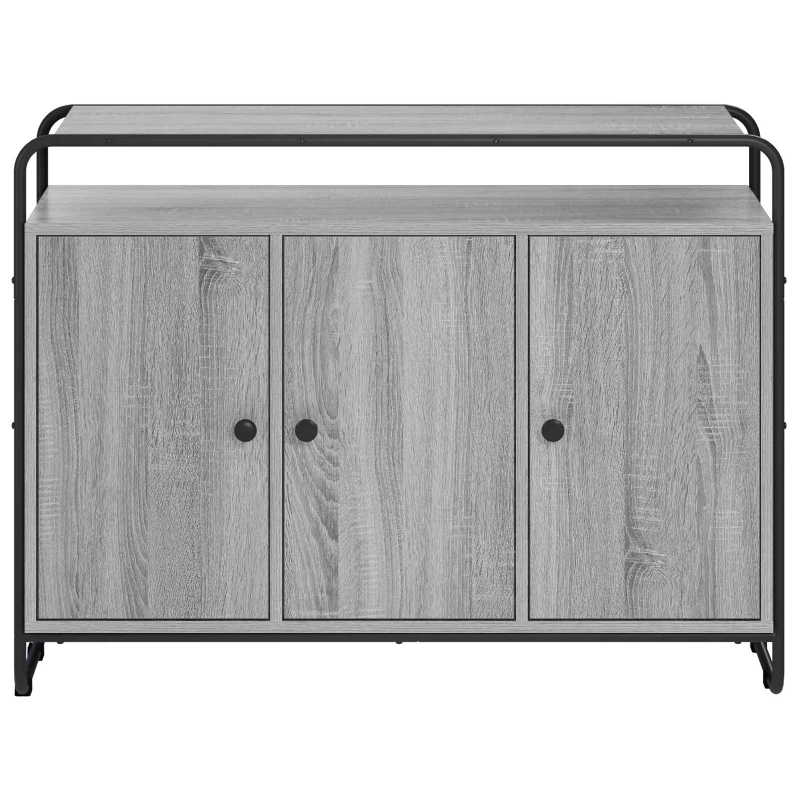 Komoda Pilka Sonoma 102 x 35 x 75 cm Apdirbta mediena