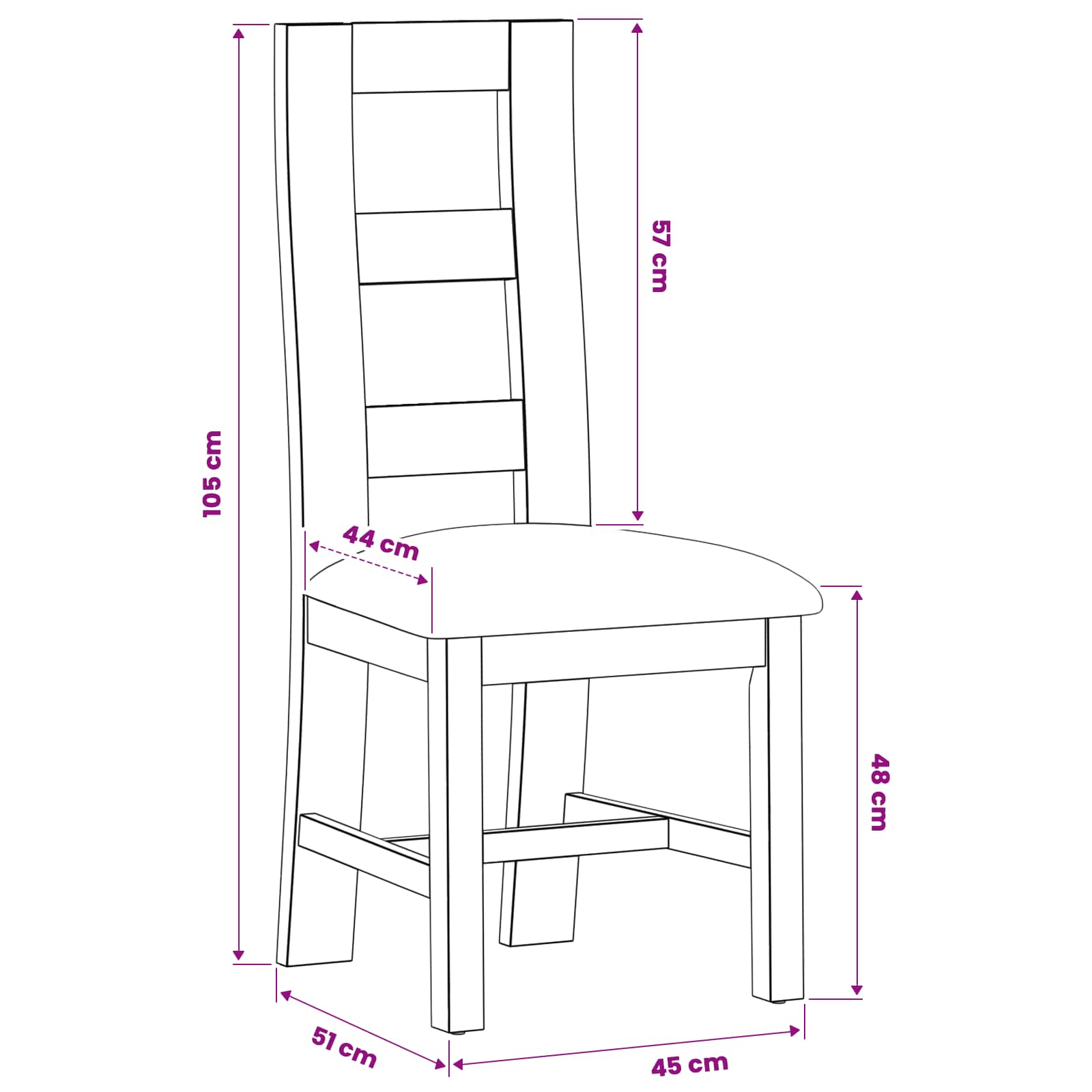 Valgomasis krėslas 2 pcs Kietas ąžuolo medis Juoda