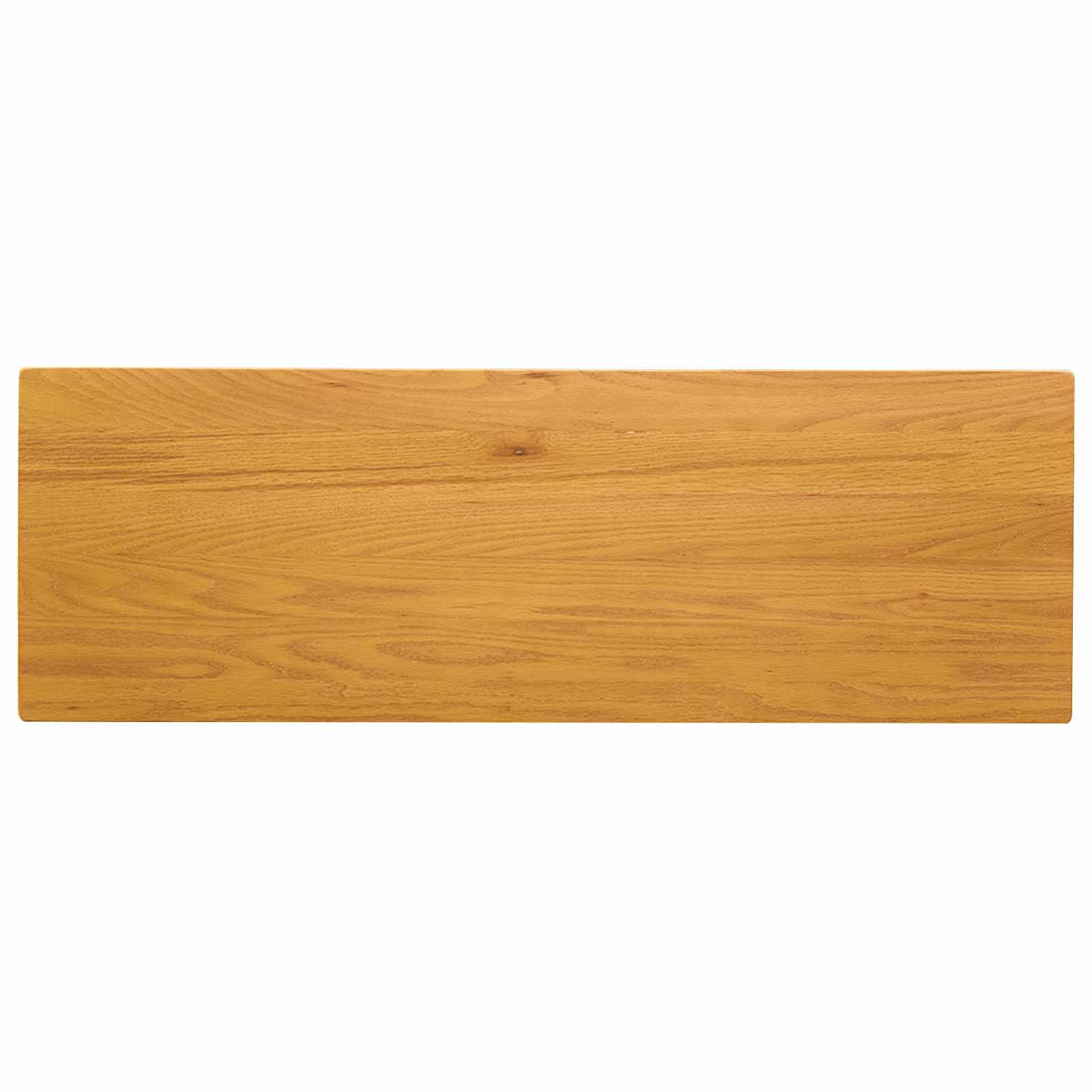 Valgomojo suolas 95 x 32 x 45 cm Kietas ąžuolo medis Natūrali