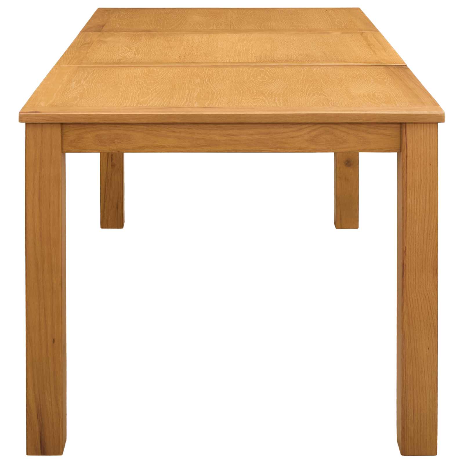 Valgomojo stalas 150 x 85 x 75 cm Kietas ąžuolo medis Natūrali