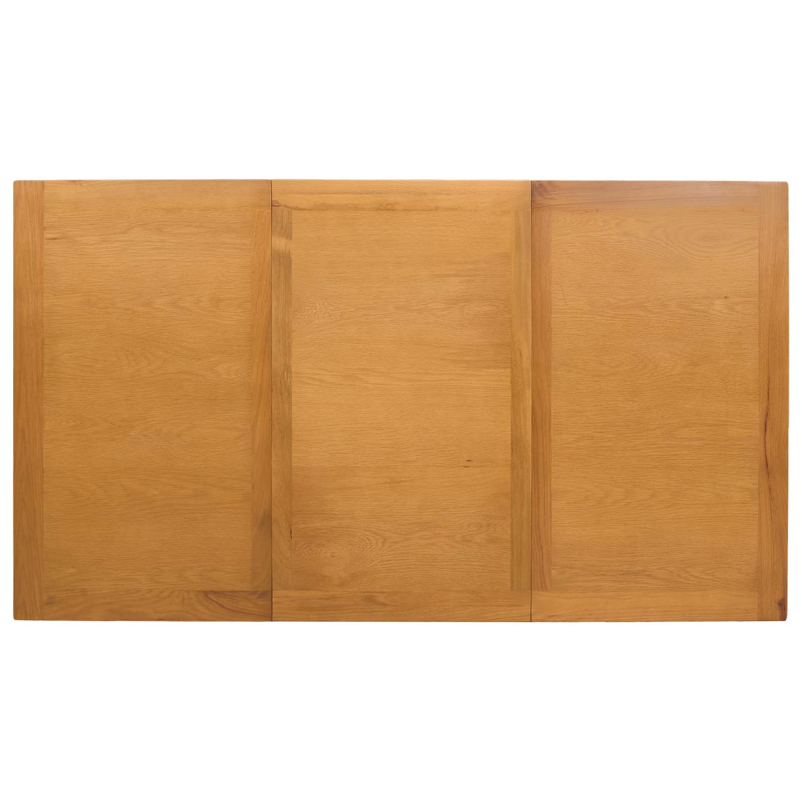 Valgomojo stalas 150 x 85 x 75 cm Kietas ąžuolo medis Natūrali