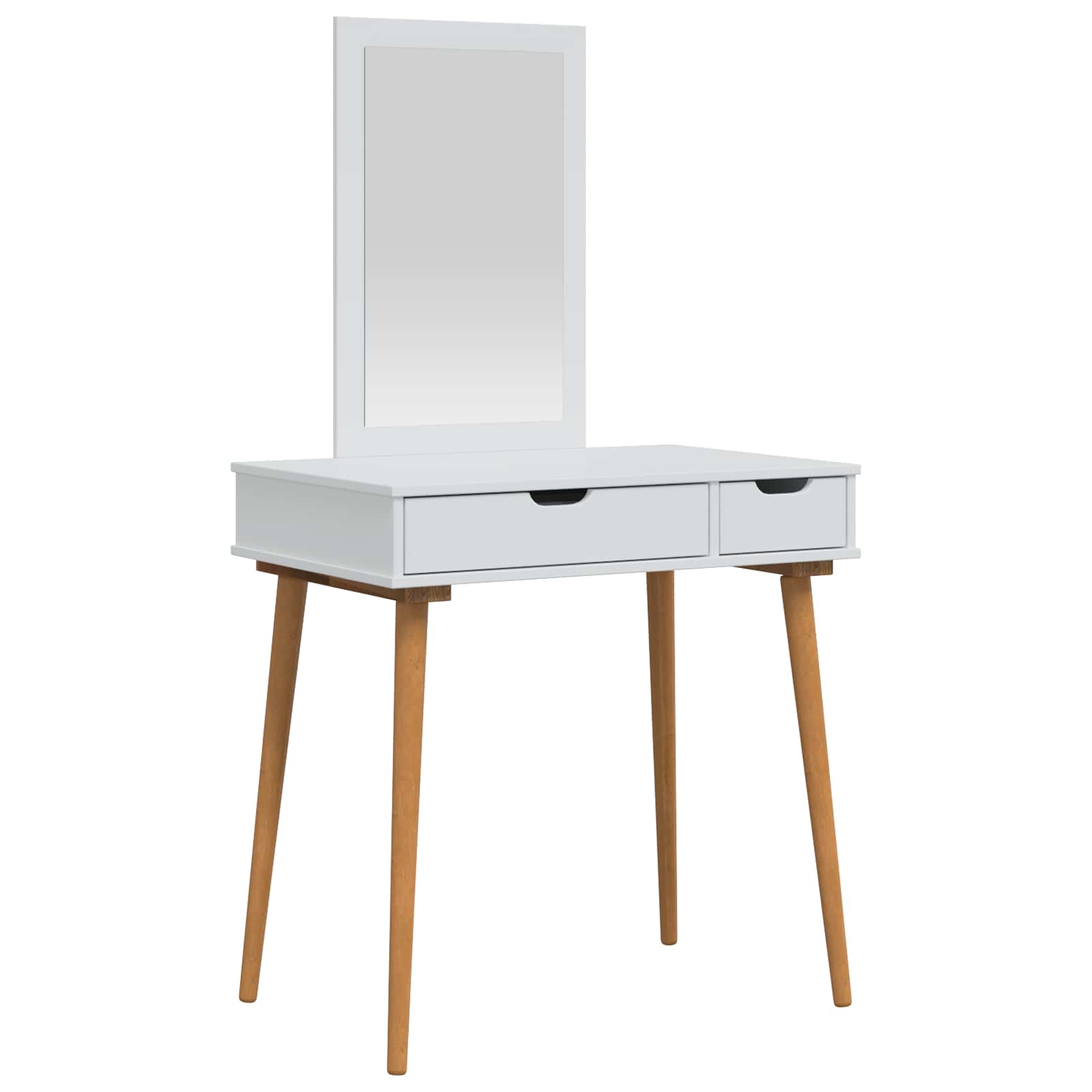 Tualetės rinkinys FAUSKE 2 pcs Balta 76 x 50 x 143 cm