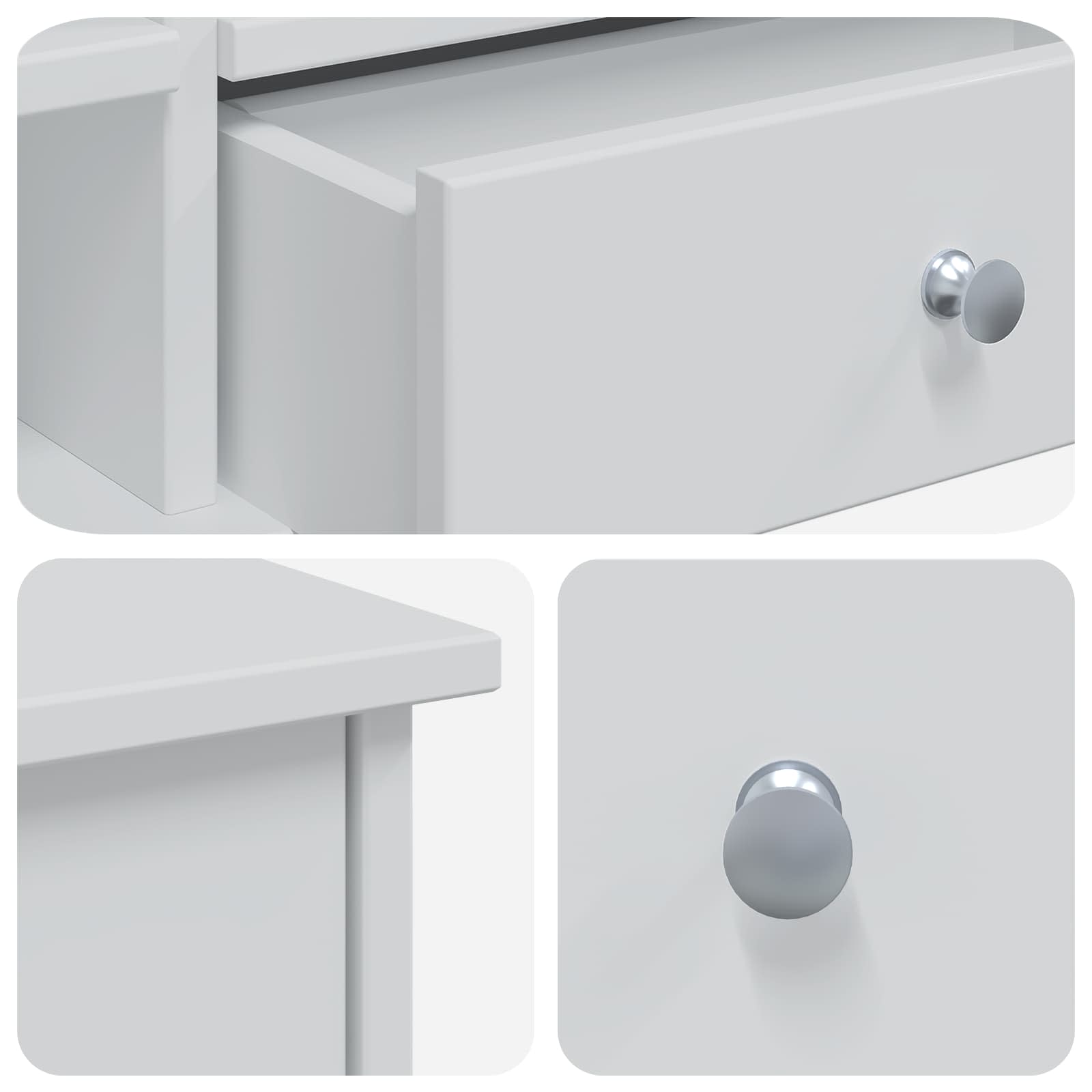 Tualetės rinkinys FAUSKE 2 pcs Balta 100 x 50 x 103,5 cm