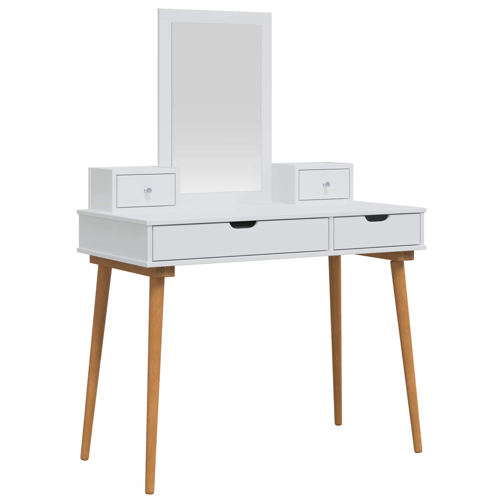 Tualetės rinkinys FAUSKE 4 pcs Balta 100 x 50 x 143 cm