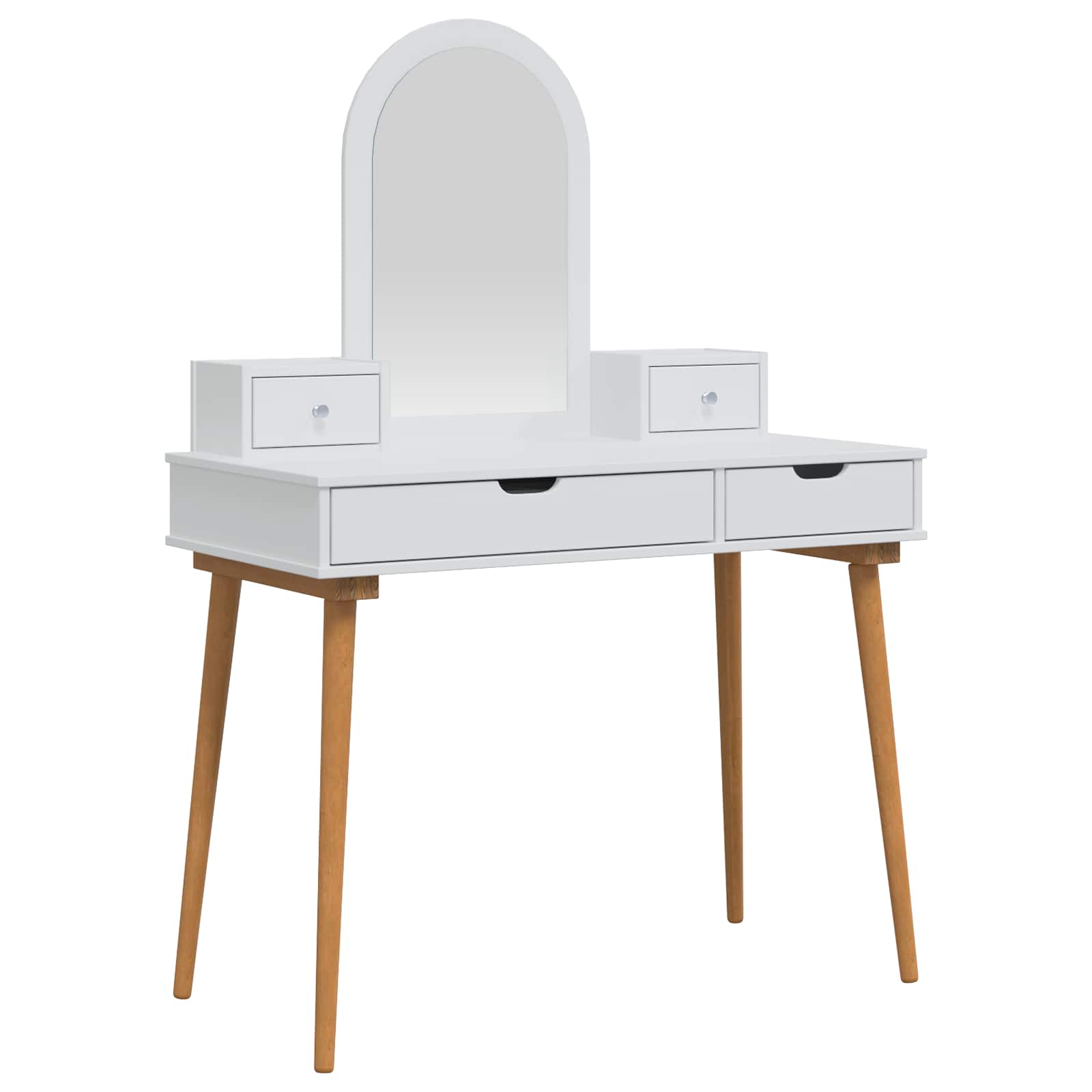 Tualetės rinkinys FAUSKE 4 pcs Balta 100 x 50 x 143 cm