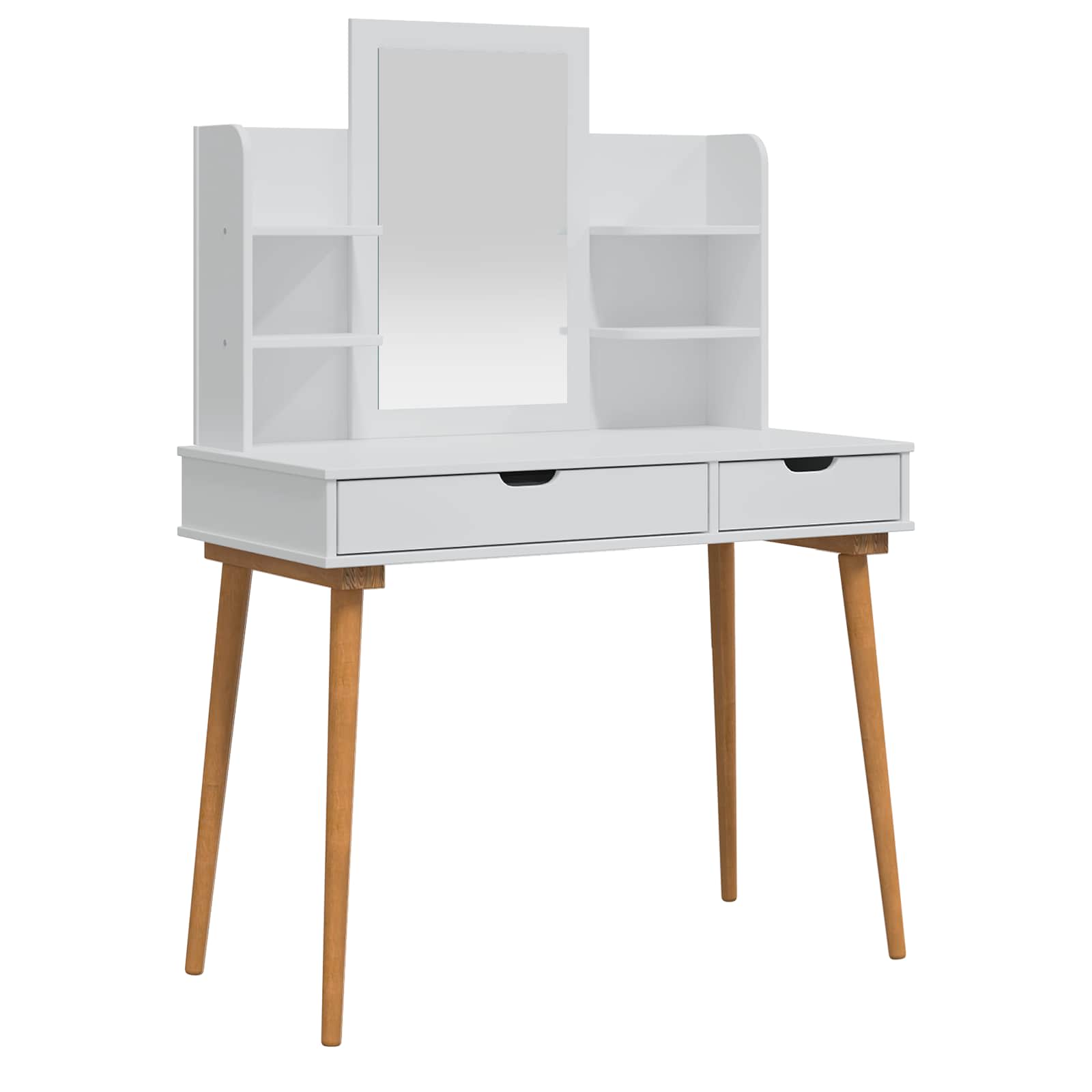 Tualetės rinkinys FAUSKE 4 pcs Balta 100 x 50 x 143 cm