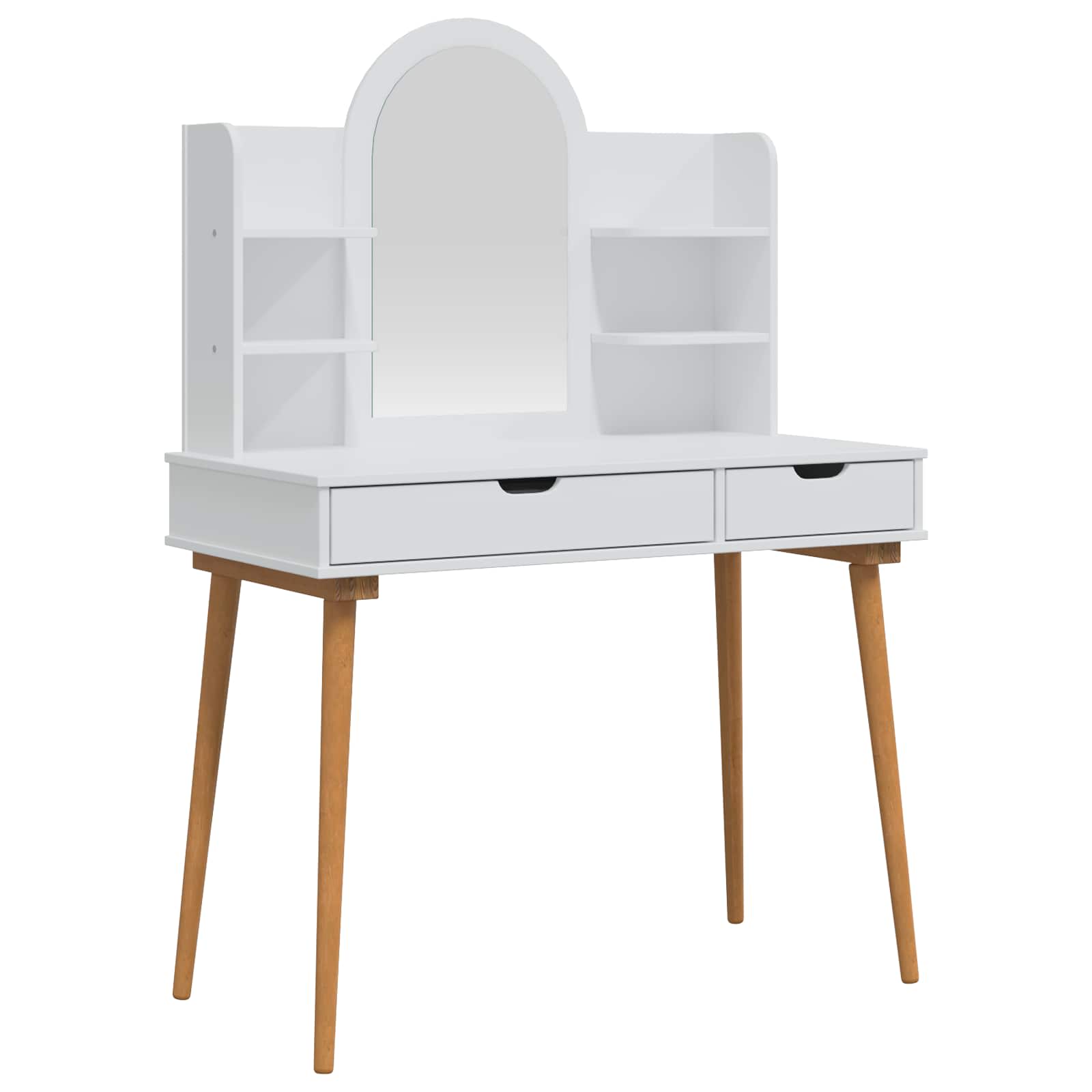 Tualetės rinkinys FAUSKE 4 pcs Balta 100 x 50 x 143 cm