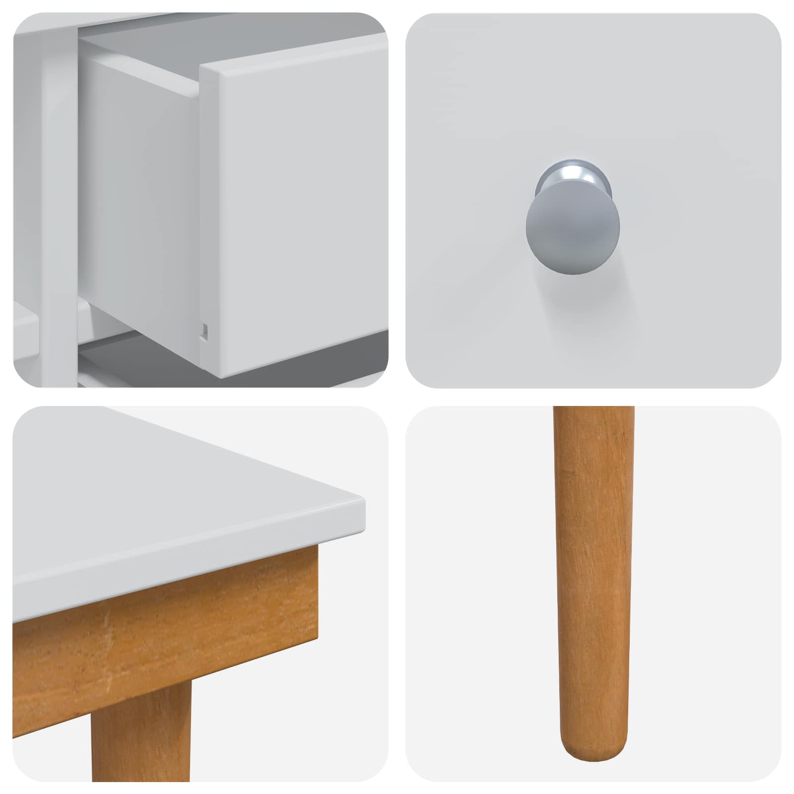 Tualetės rinkinys FAUSKE 3 pcs Balta 100 x 50 x 103,5 cm