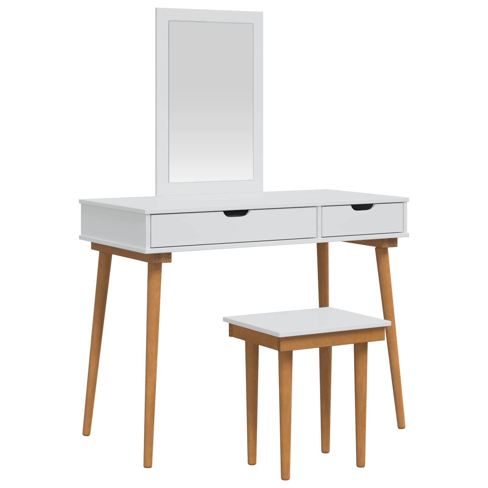 Tualetės rinkinys FAUSKE 3 pcs Balta 100 x 50 x 143 cm