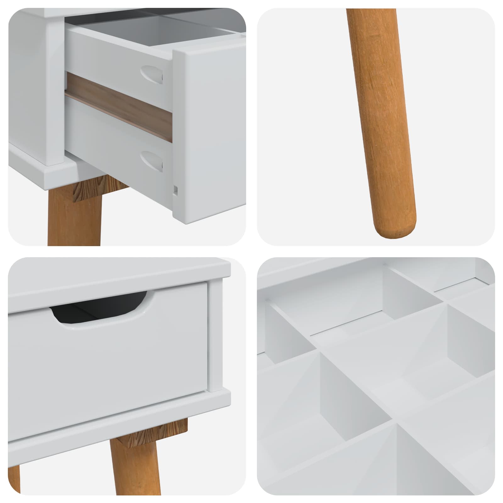 Tualetės rinkinys FAUSKE 5 pcs Balta 100 x 50 x 143 cm