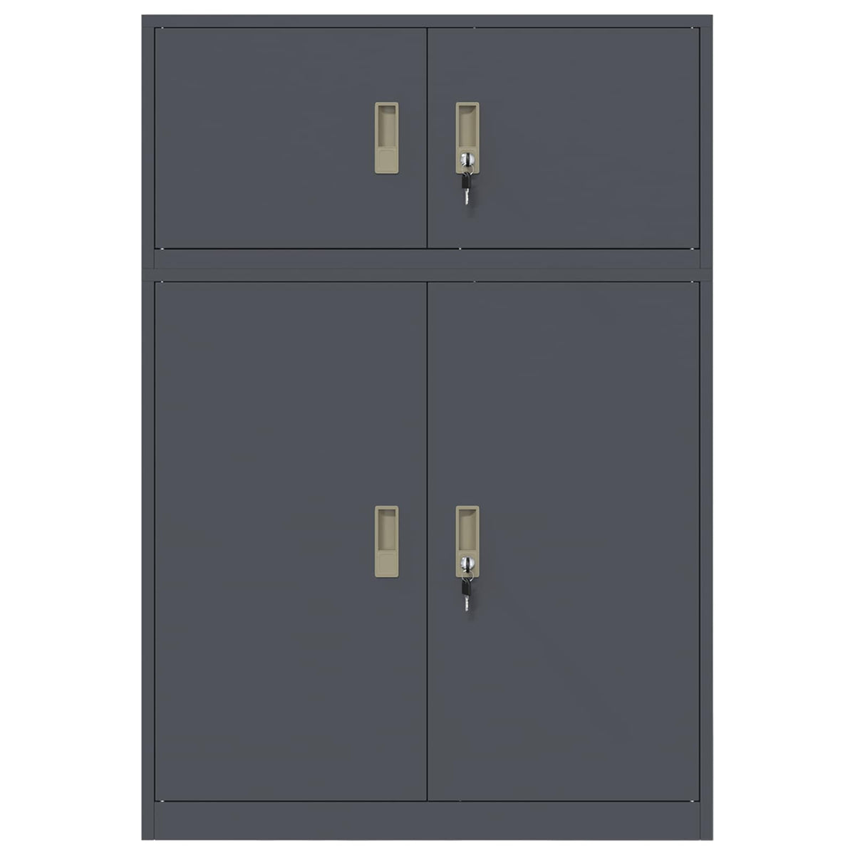 Oppbevaringsskap 2 vnt. Antracitas 90 x 40 x 130 cm Plienas