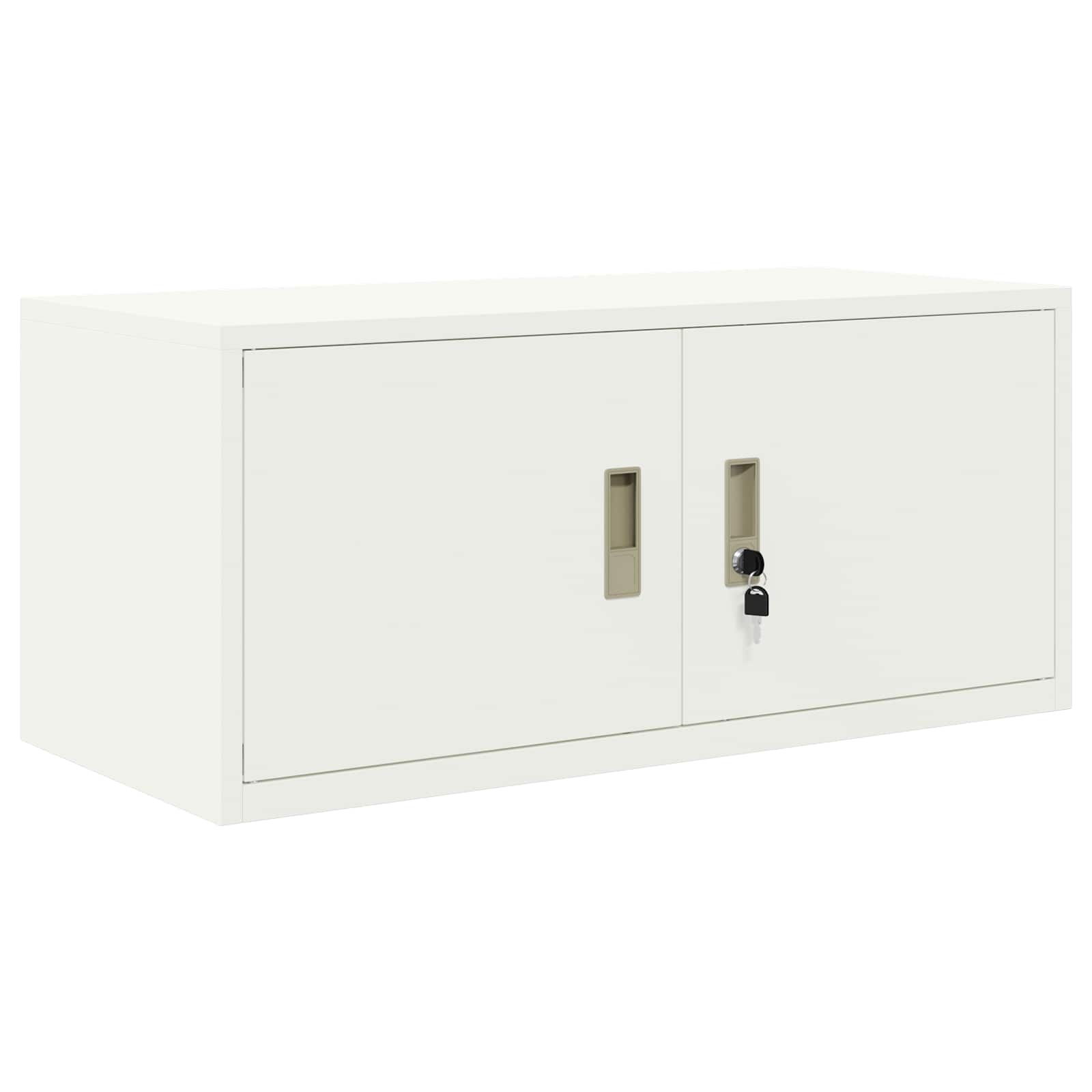 Oppbevaringsskap 2 vnt. Baltas 90 x 40 x 130 cm Plienas