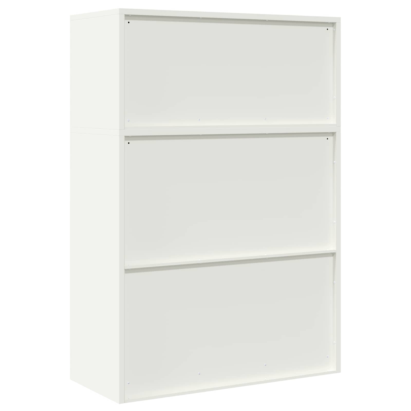 Oppbevaringsskap 2 vnt. Baltas 90 x 40 x 130 cm Plienas