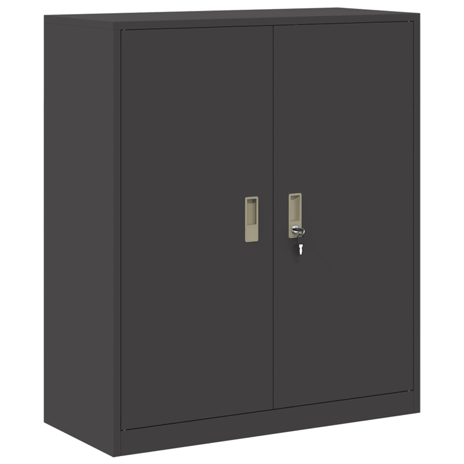 Oppbevaringsskap 2 vnt. Juodas 90 x 40 x 145 cm Plienas