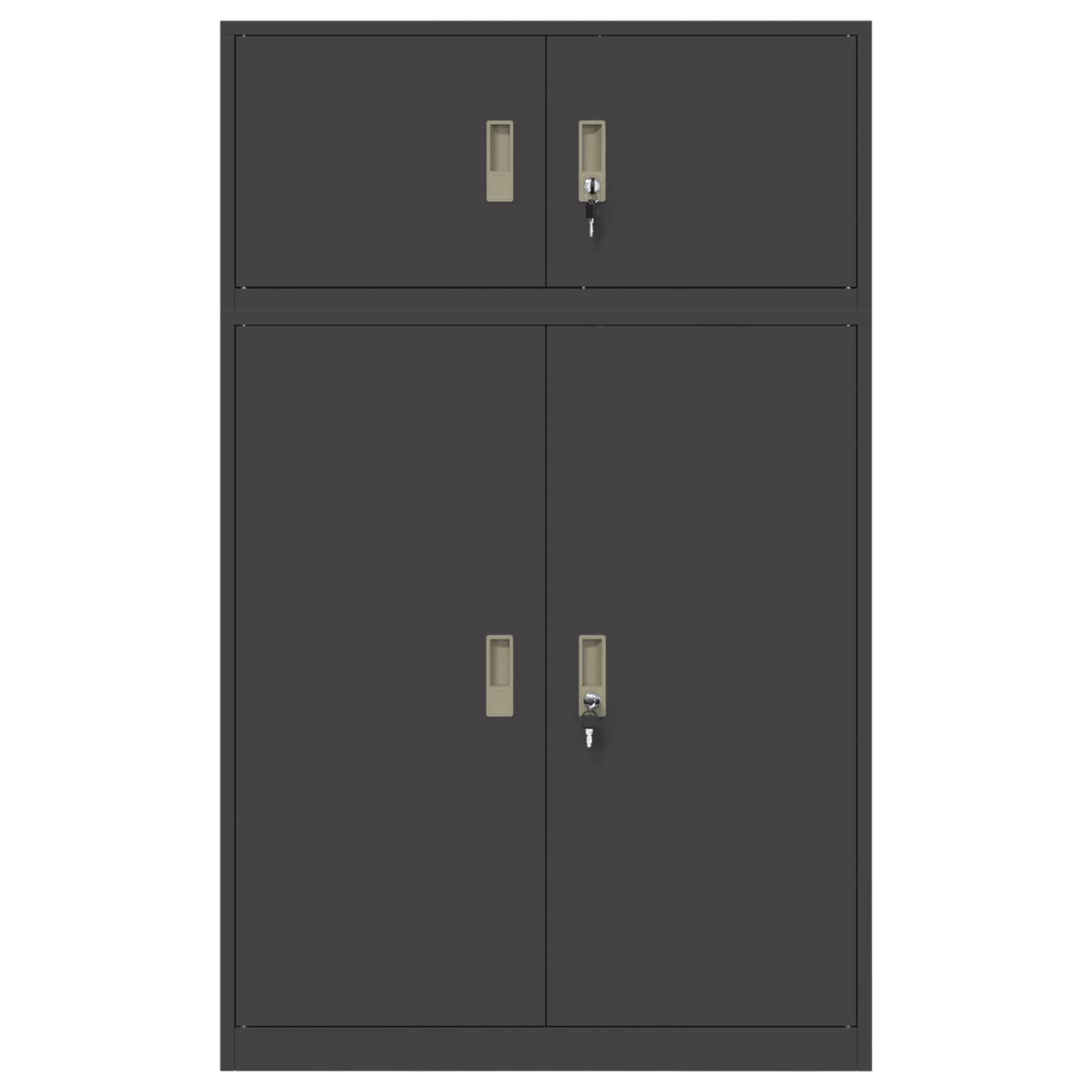 Oppbevaringsskap 2 vnt. Juodas 90 x 40 x 145 cm Plienas