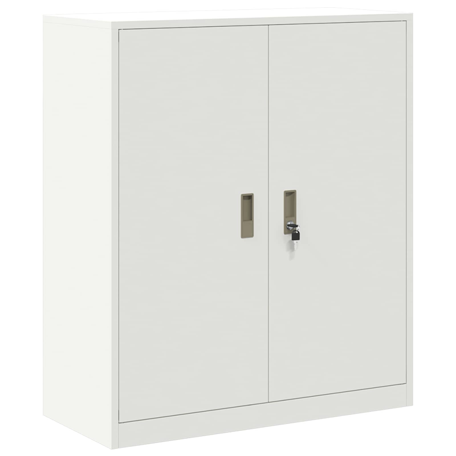 Oppbevaringsskap 2 vnt. Baltas 90 x 40 x 145 cm Plienas