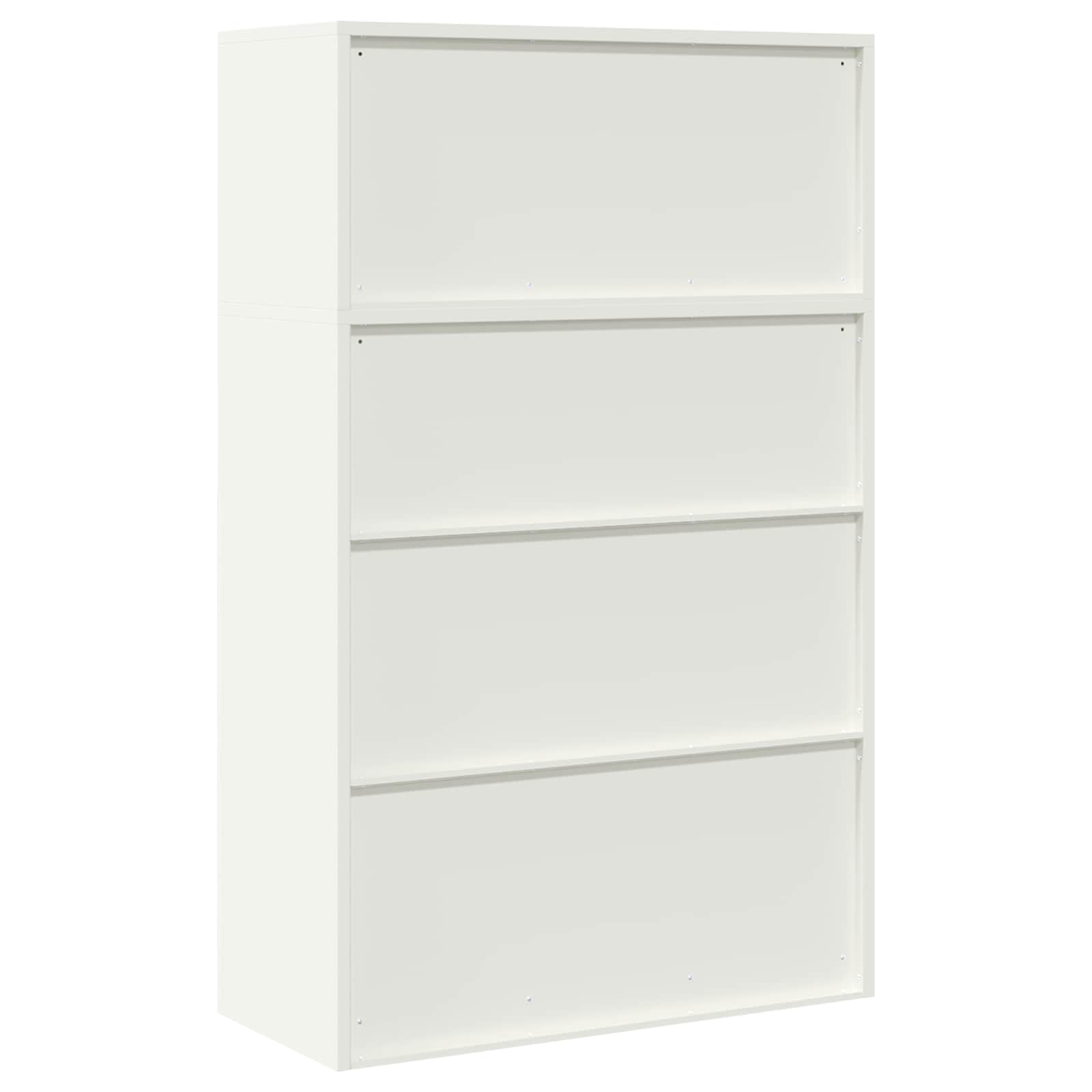 Oppbevaringsskap 2 vnt. Baltas 90 x 40 x 145 cm Plienas