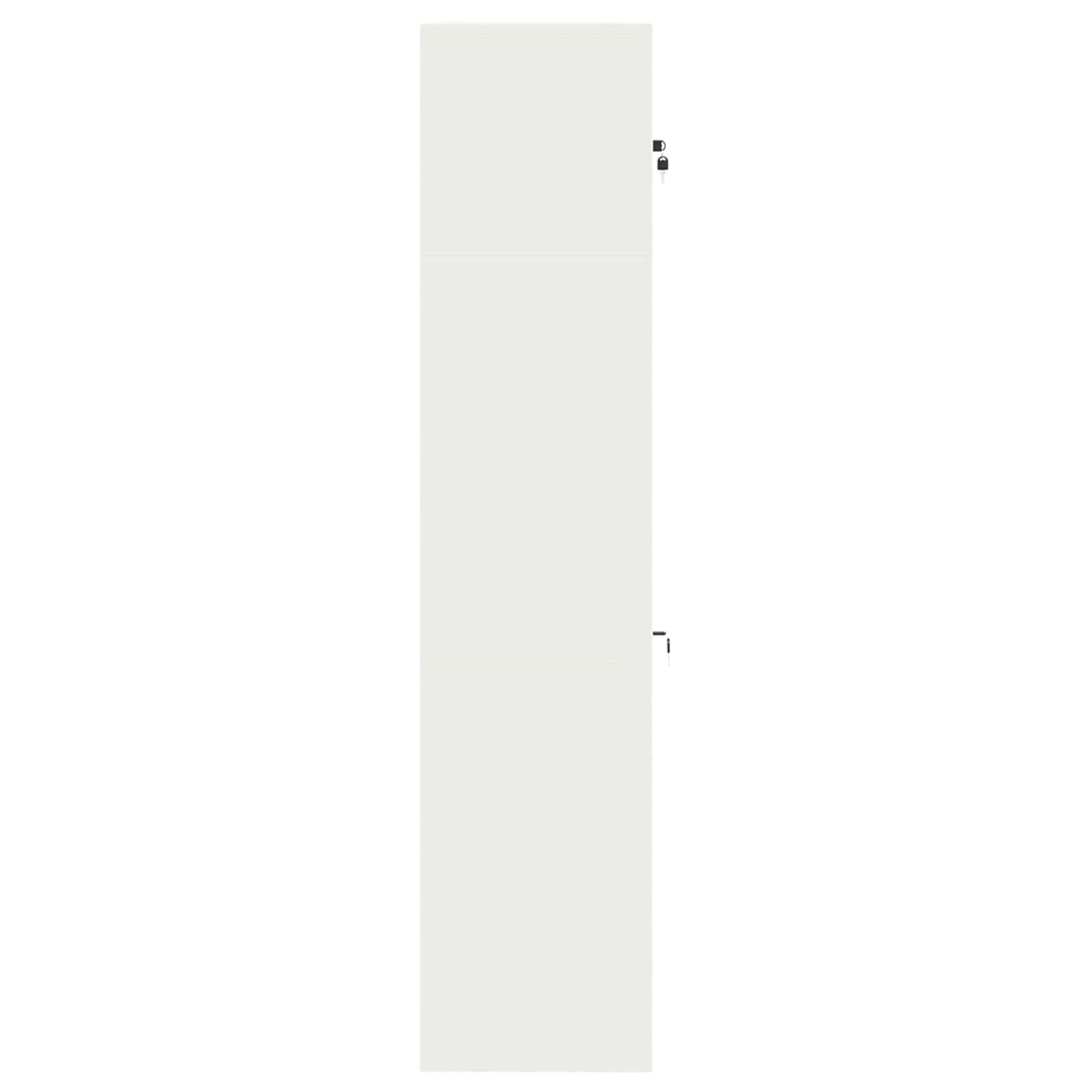 Oppbevaringsskap 2 vnt. Baltas 90 x 40 x 180 cm Plienas