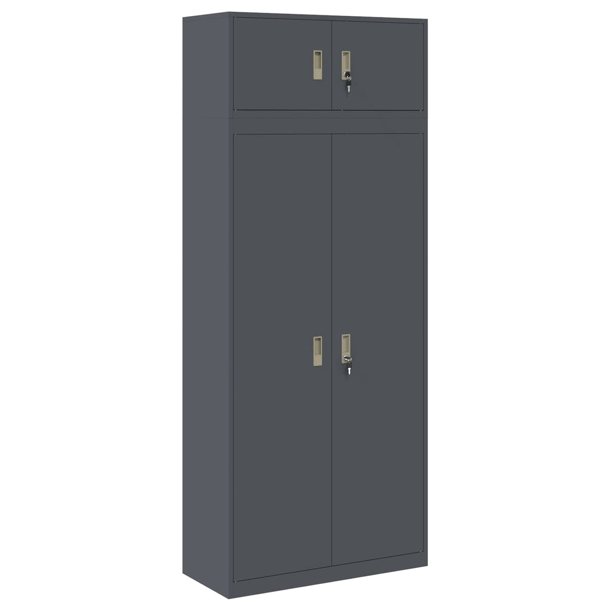 Oppbevaringsskap 2 vnt. Antracitas 90 x 40 x 220 cm Plienas