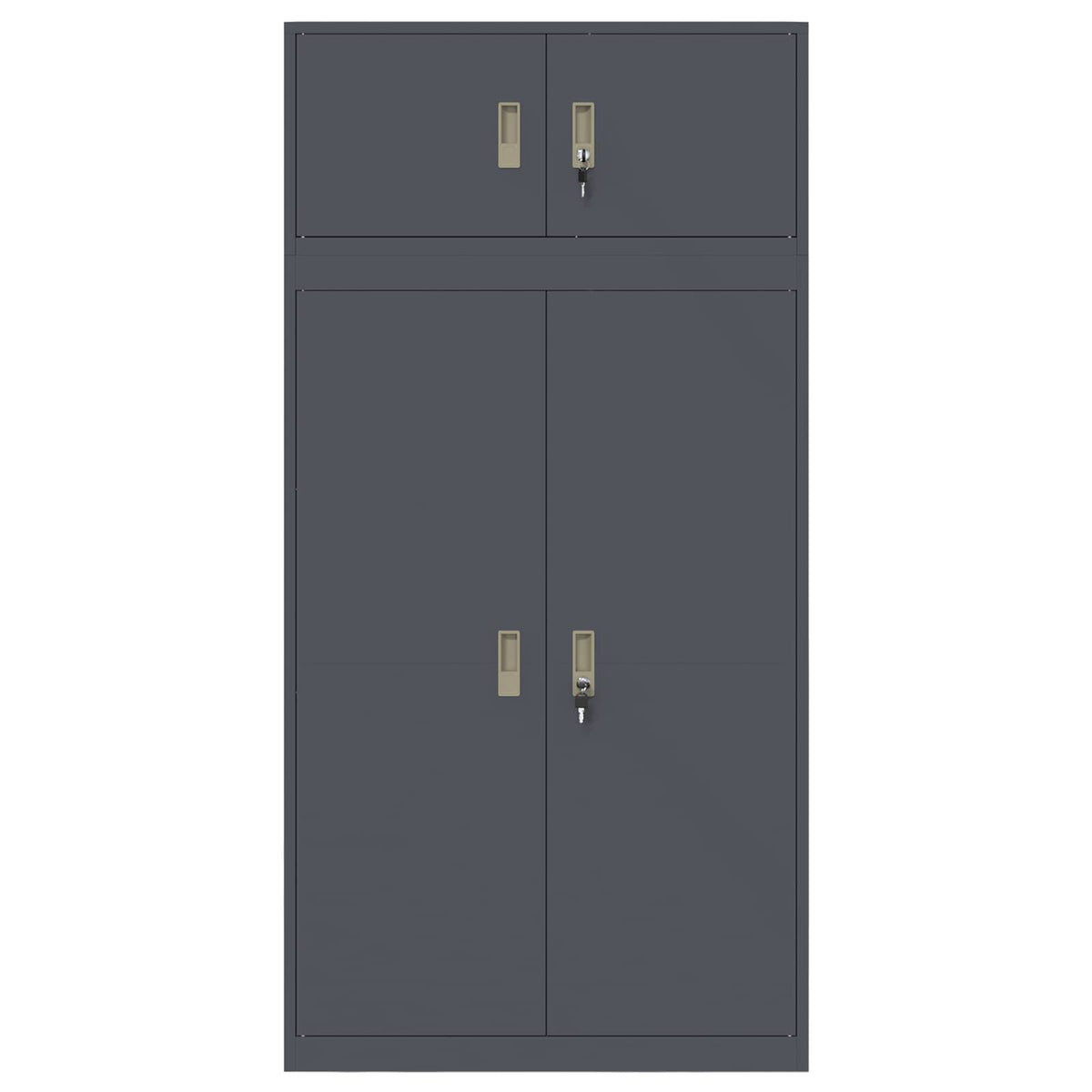 Oppbevaringsskap 2 vnt. Antracitas 90 x 40 x 220 cm Plienas