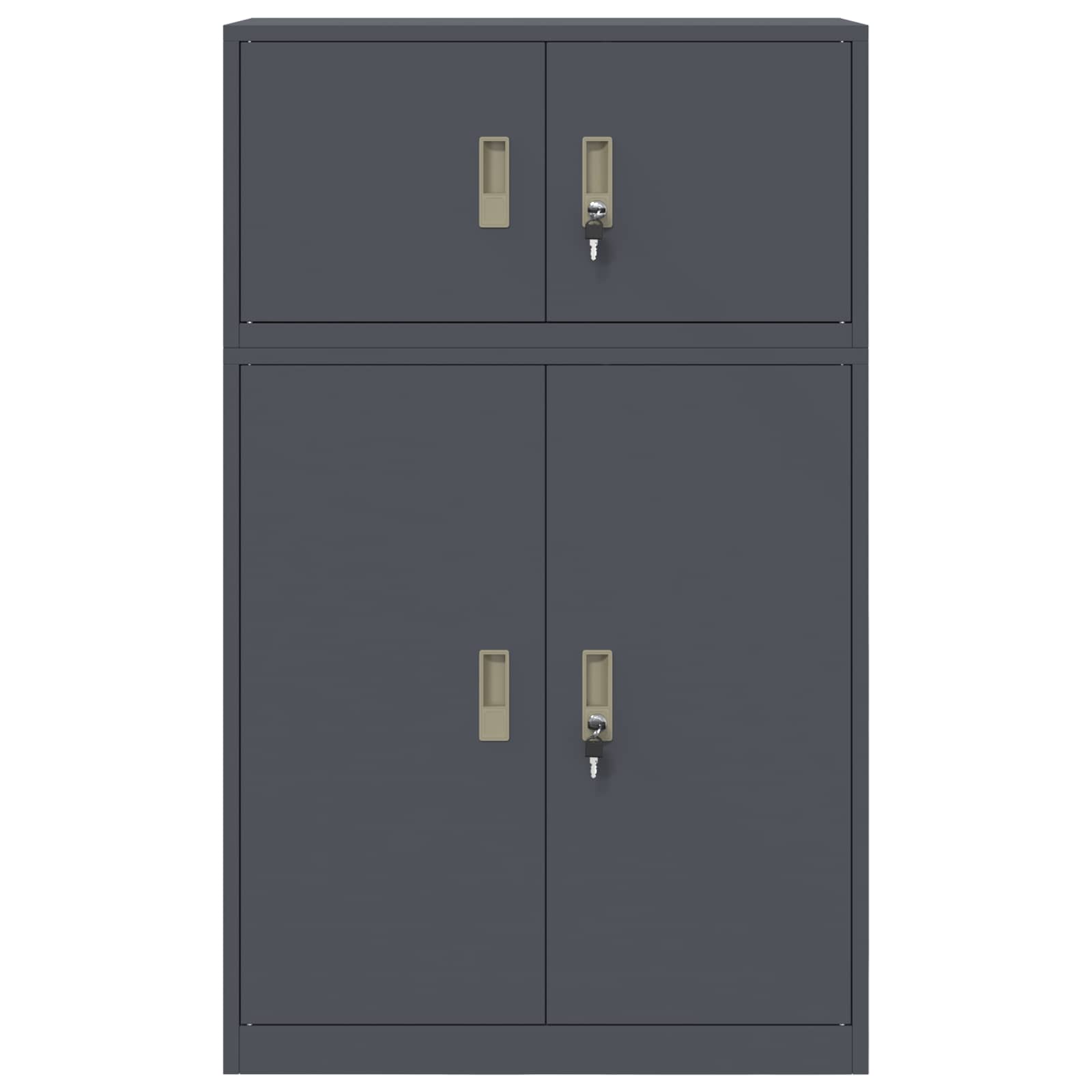 Oppbevaringsskap 2 vnt. Antracitas 80 x 40 x 130 cm Plienas