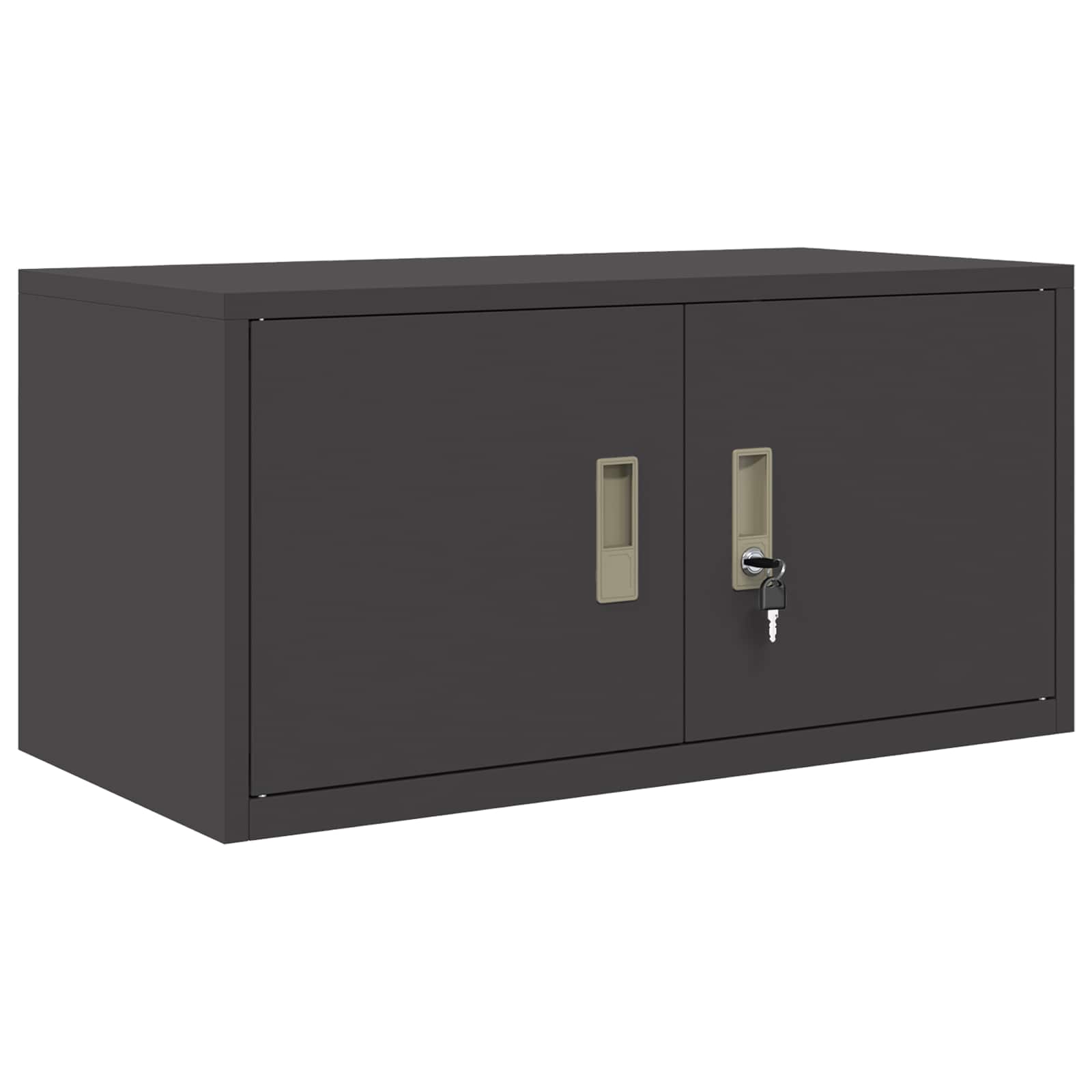 Oppbevaringsskap 2 vnt. Juodas 80 x 40 x 220 cm Plienas