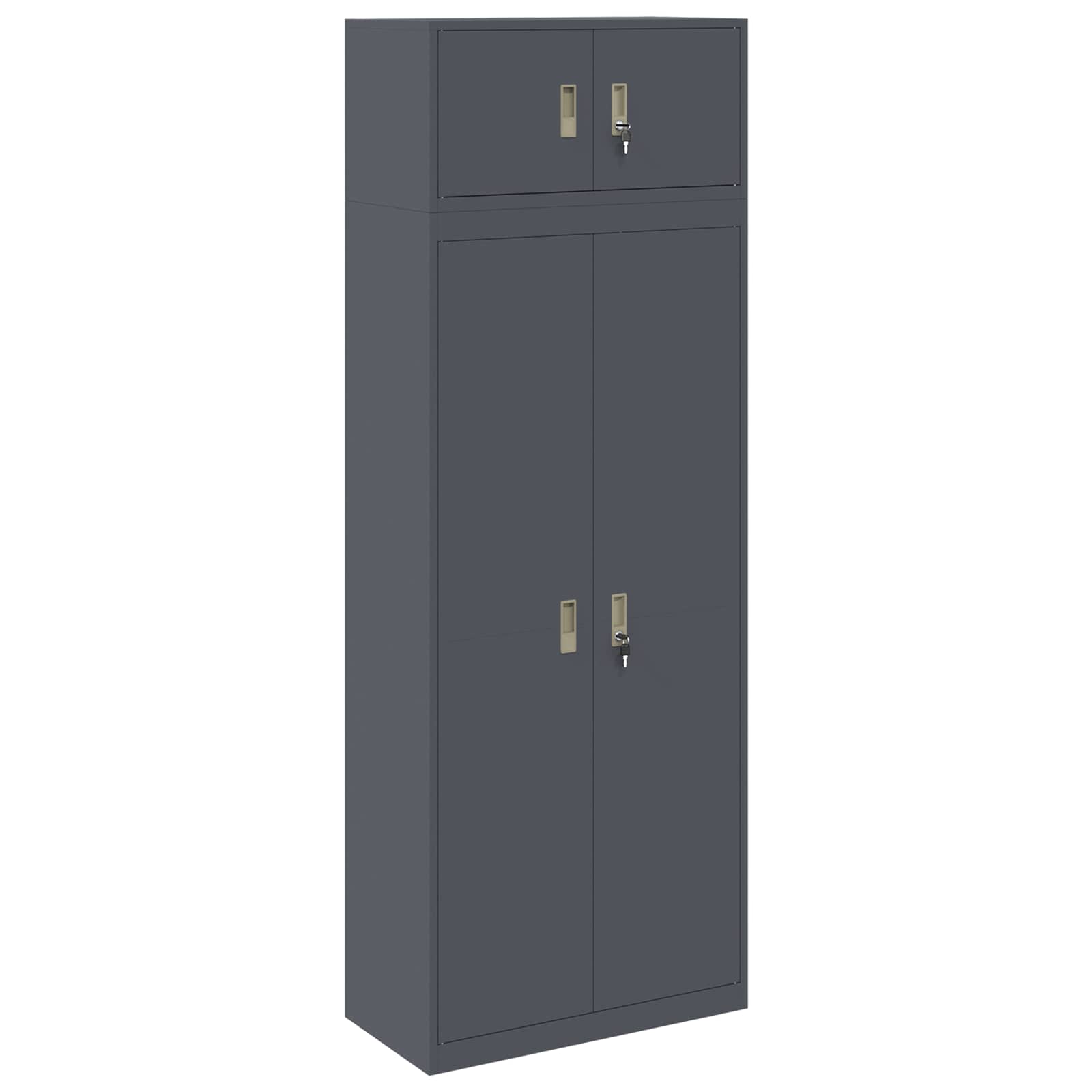 Oppbevaringsskap 2 vnt. Antracitas 80 x 40 x 220 cm Plienas