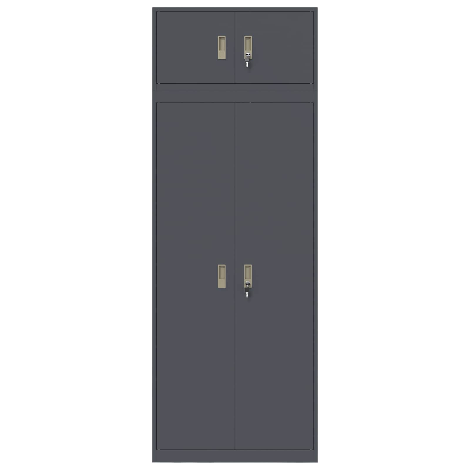 Oppbevaringsskap 2 vnt. Antracitas 80 x 40 x 220 cm Plienas